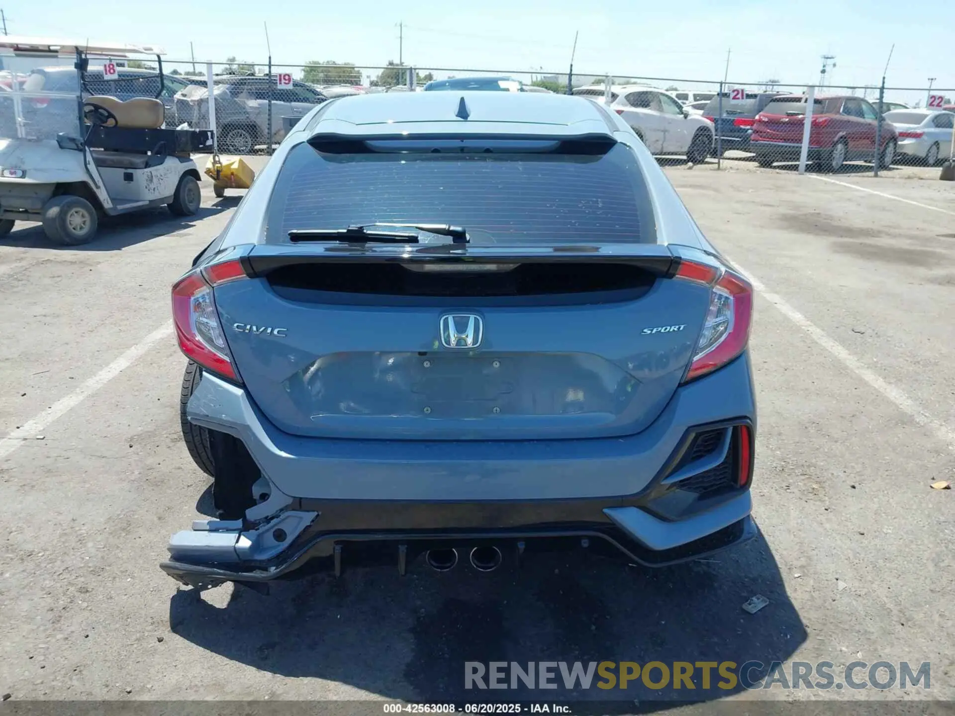 16 fotografías del automóvil dañado SHHFK7H40MU418956 HONDA CIVIC 2021