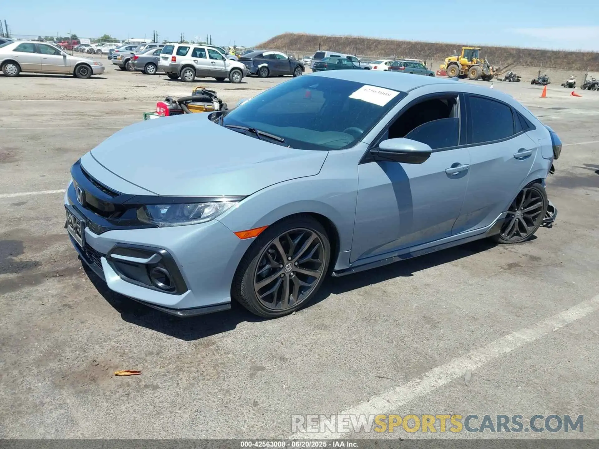 2 fotografías del automóvil dañado SHHFK7H40MU418956 HONDA CIVIC 2021