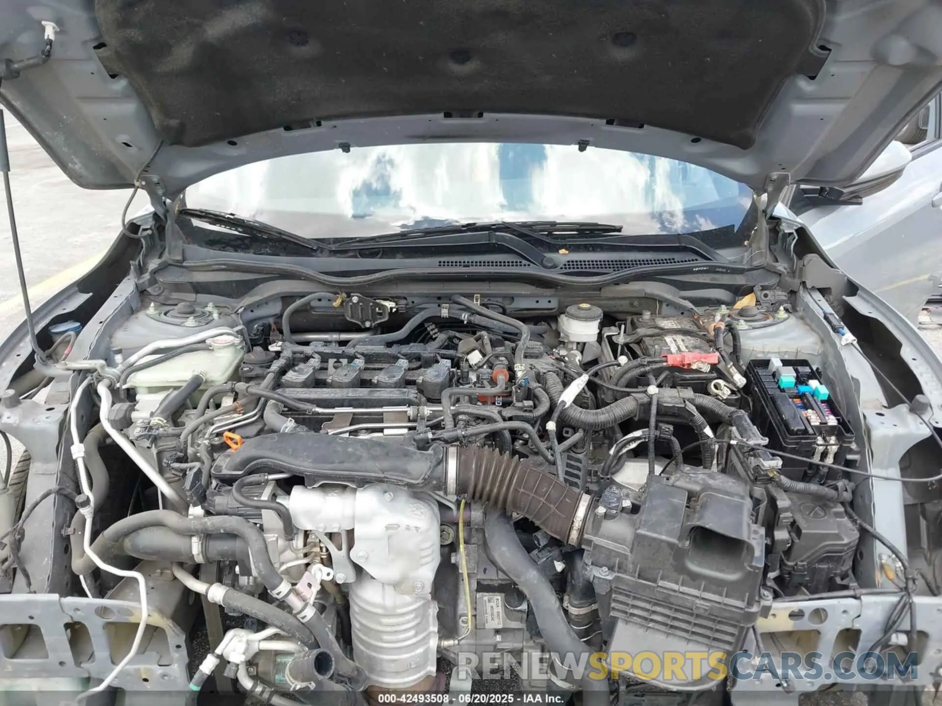 10 fotografías del automóvil dañado SHHFK7H41MU207569 HONDA CIVIC 2021