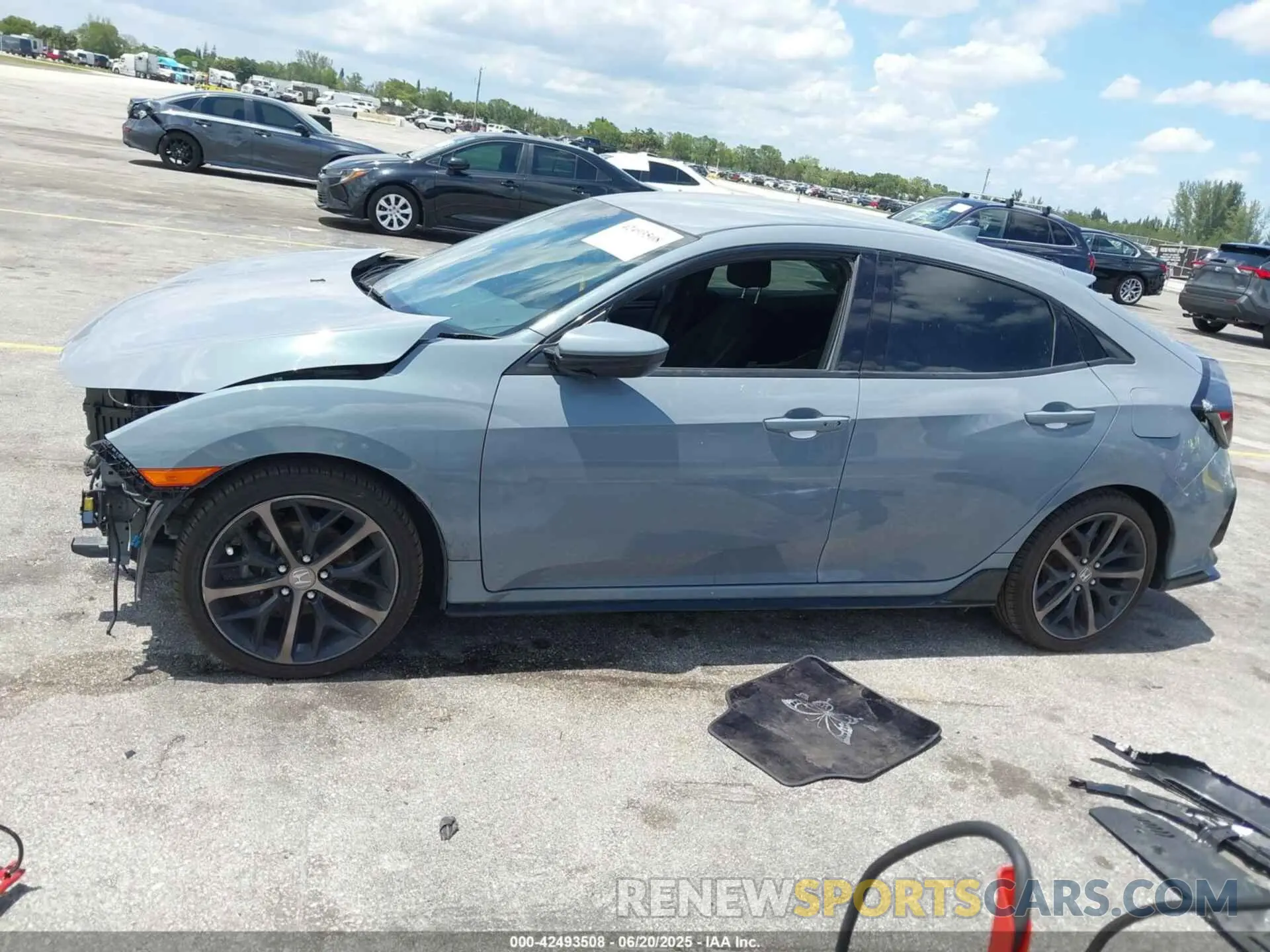 15 fotografías del automóvil dañado SHHFK7H41MU207569 HONDA CIVIC 2021