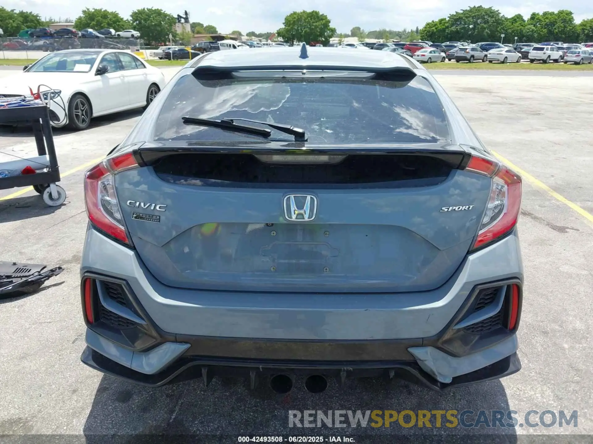 17 fotografías del automóvil dañado SHHFK7H41MU207569 HONDA CIVIC 2021