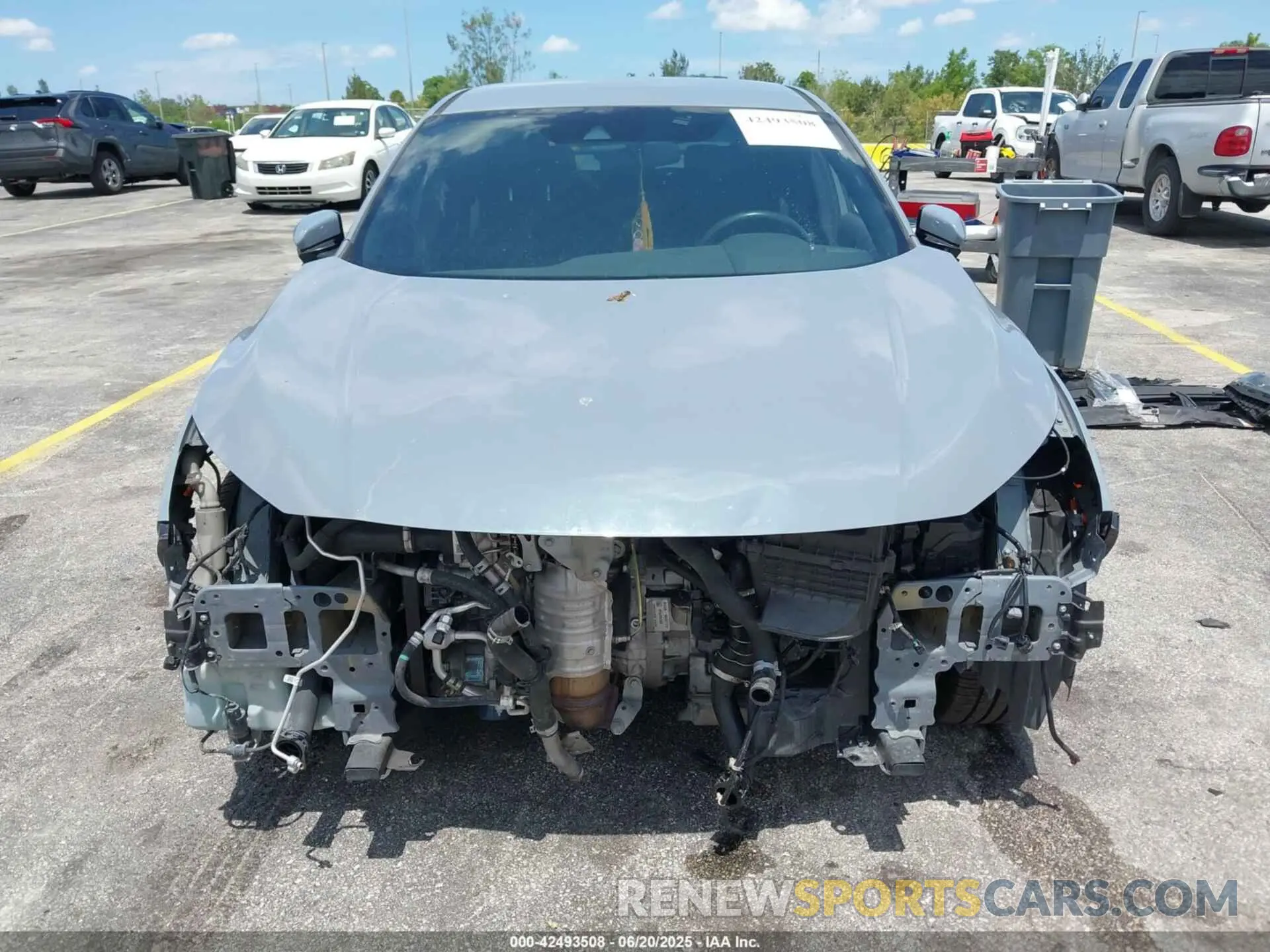 6 fotografías del automóvil dañado SHHFK7H41MU207569 HONDA CIVIC 2021