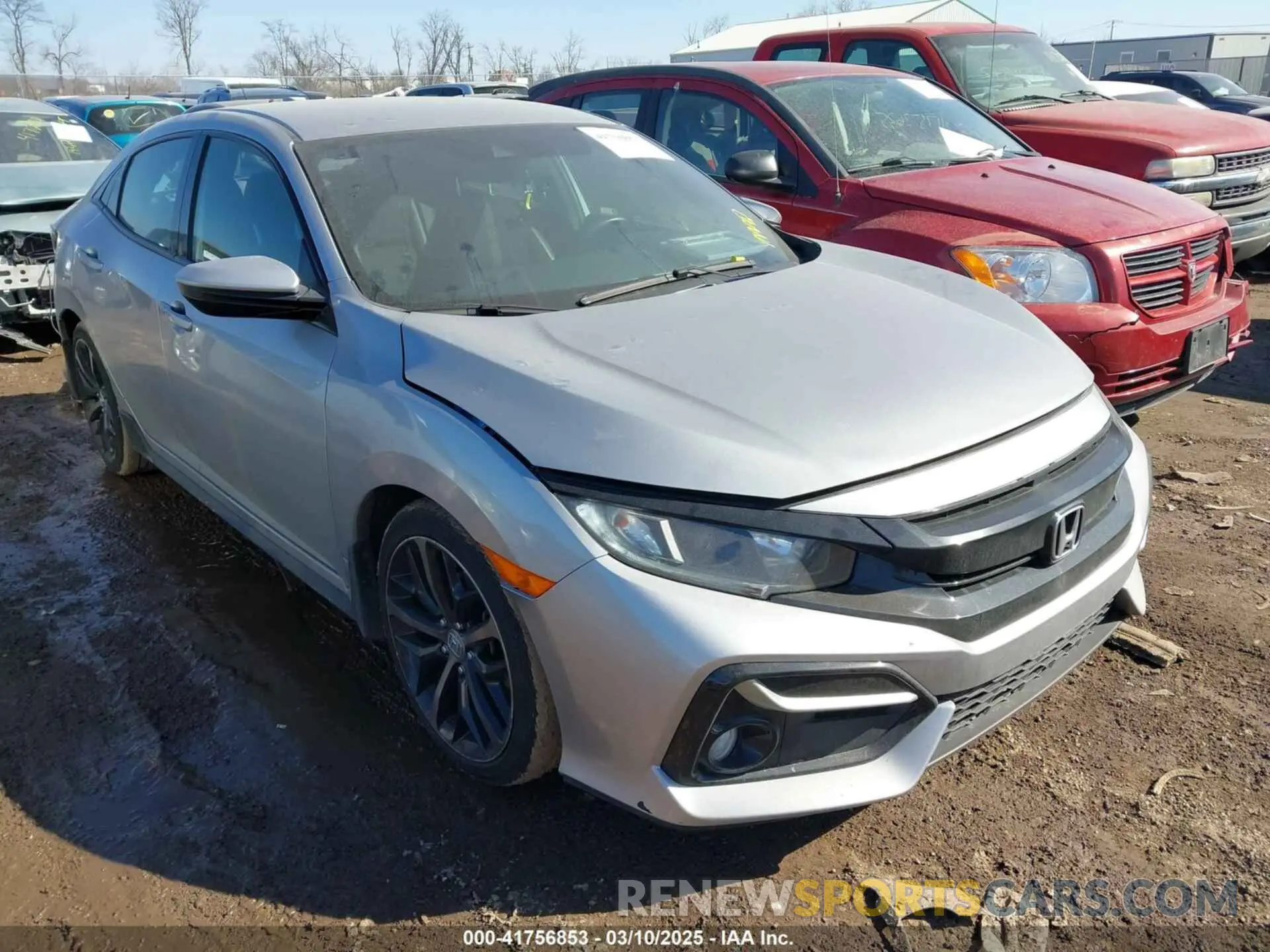 1 fotografías del automóvil dañado SHHFK7H41MU226090 HONDA CIVIC 2021
