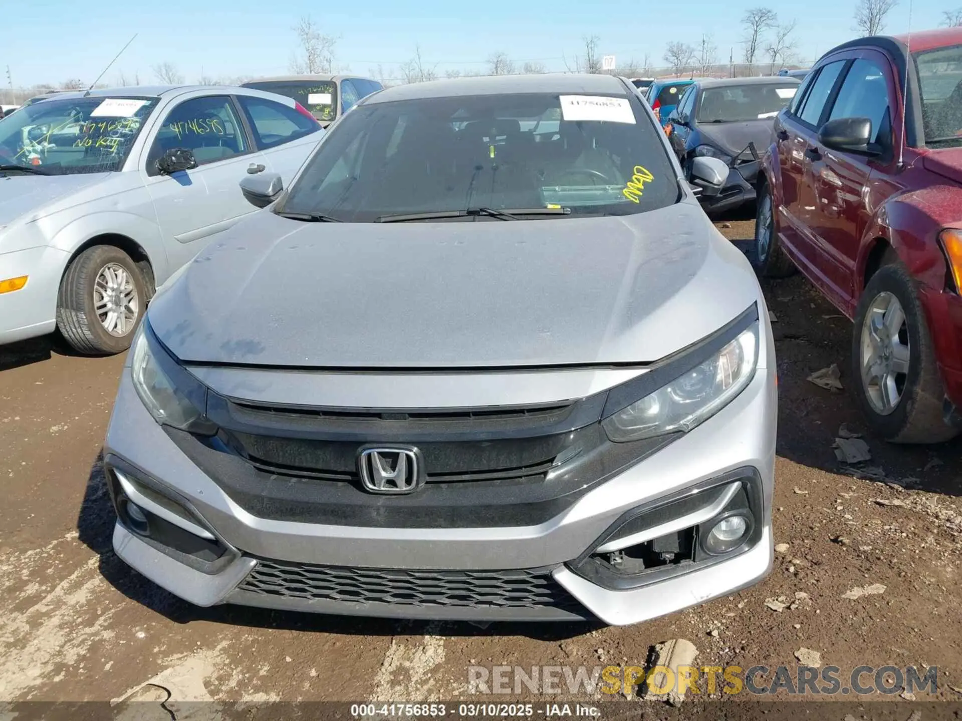 13 fotografías del automóvil dañado SHHFK7H41MU226090 HONDA CIVIC 2021