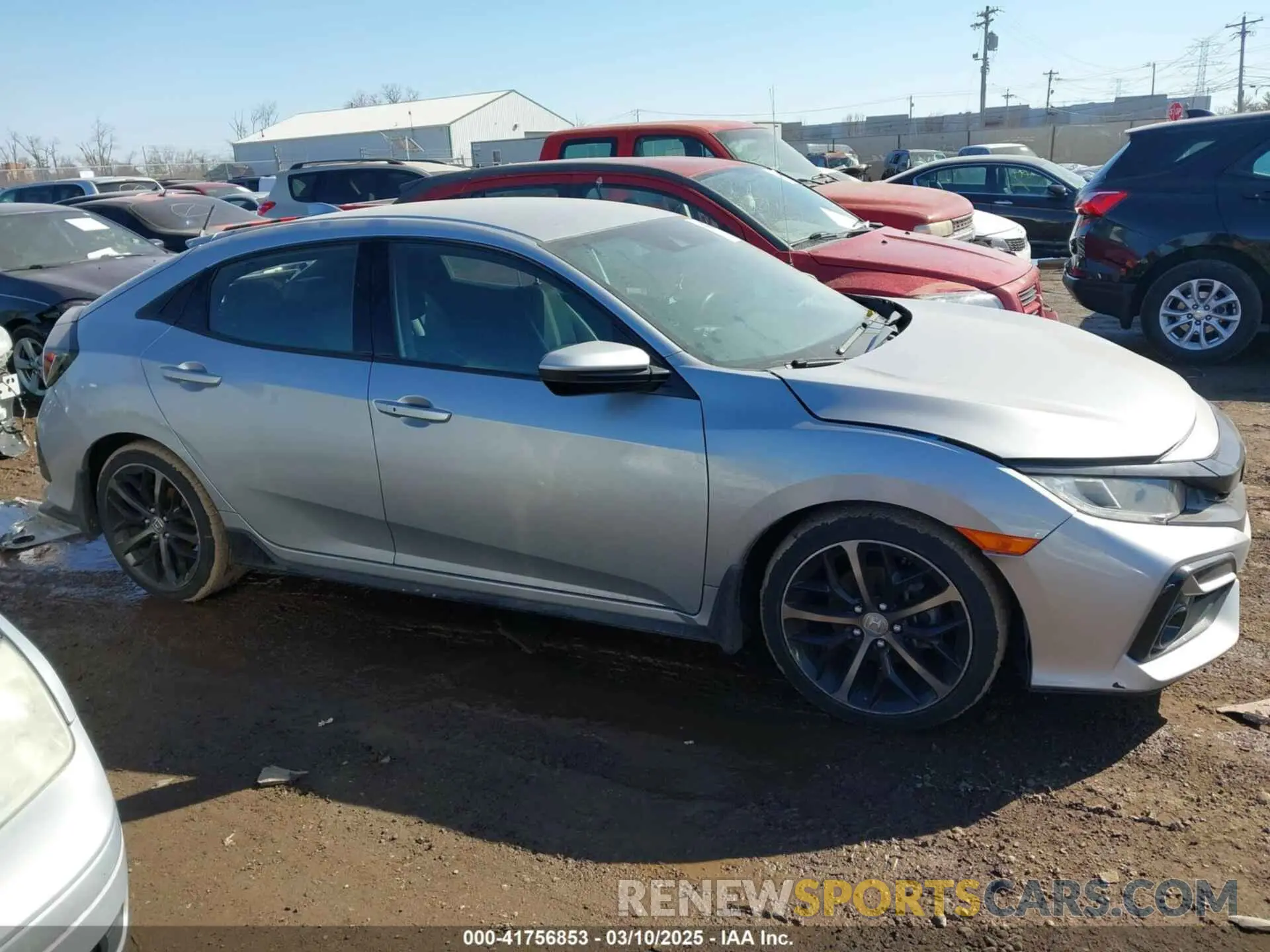 14 fotografías del automóvil dañado SHHFK7H41MU226090 HONDA CIVIC 2021
