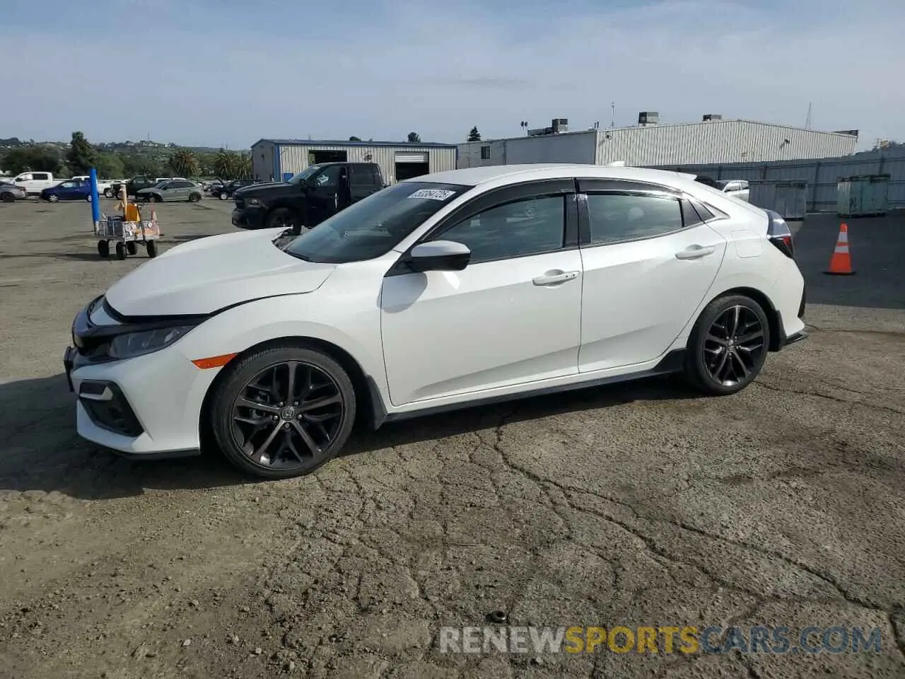 1 fotografías del automóvil dañado SHHFK7H41MU410607 HONDA CIVIC 2021