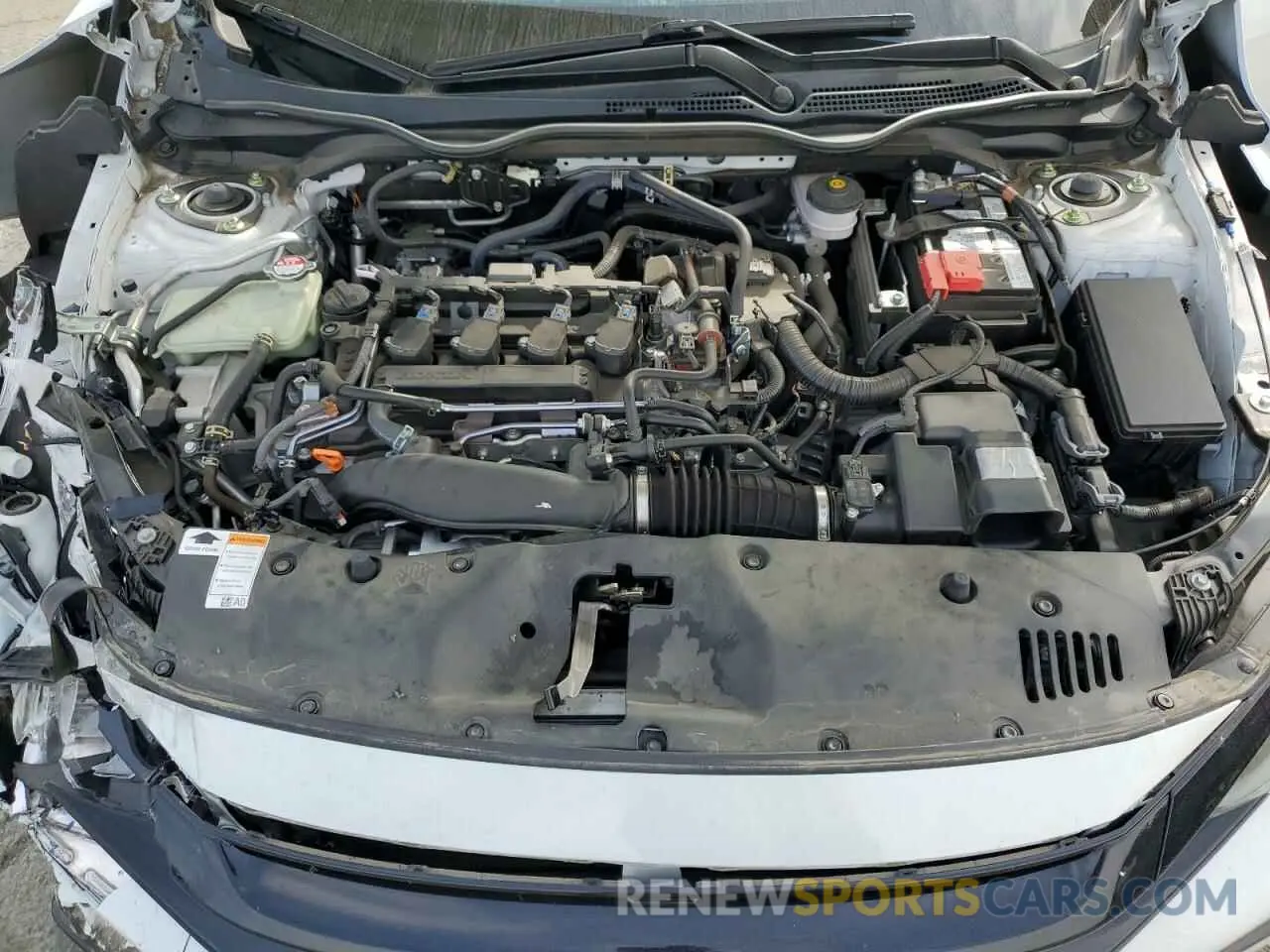 12 fotografías del automóvil dañado SHHFK7H41MU410607 HONDA CIVIC 2021