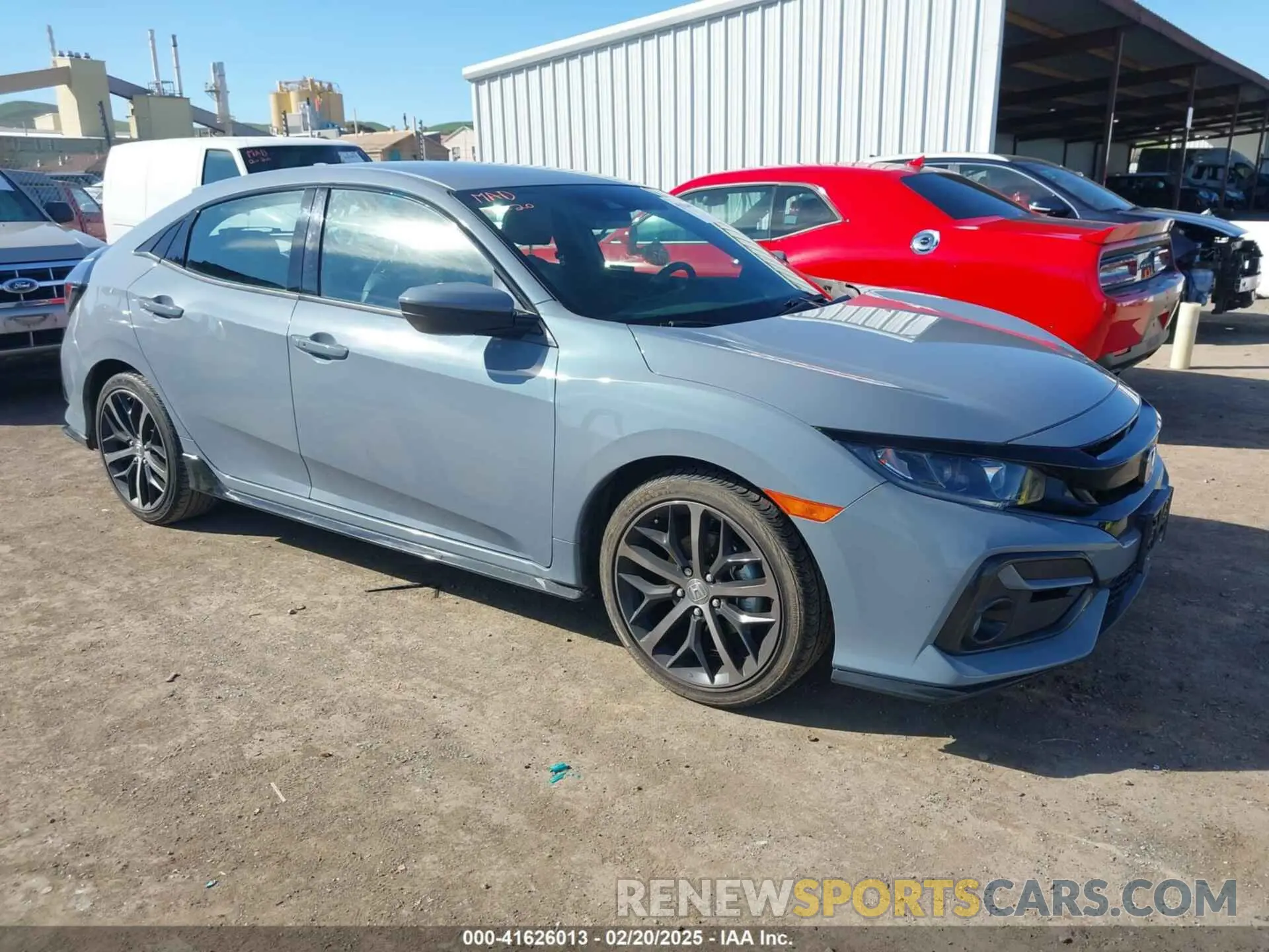 1 fotografías del automóvil dañado SHHFK7H41MU424068 HONDA CIVIC 2021