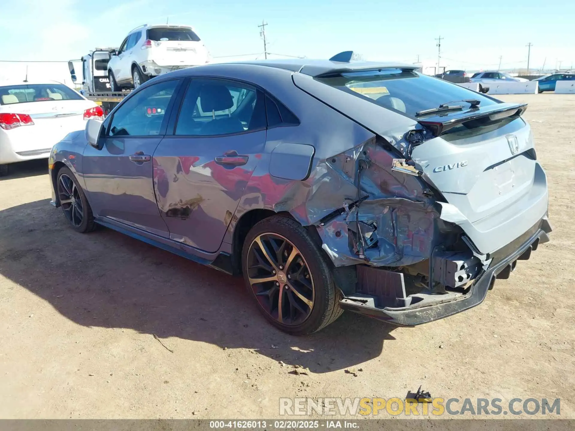 3 fotografías del automóvil dañado SHHFK7H41MU424068 HONDA CIVIC 2021