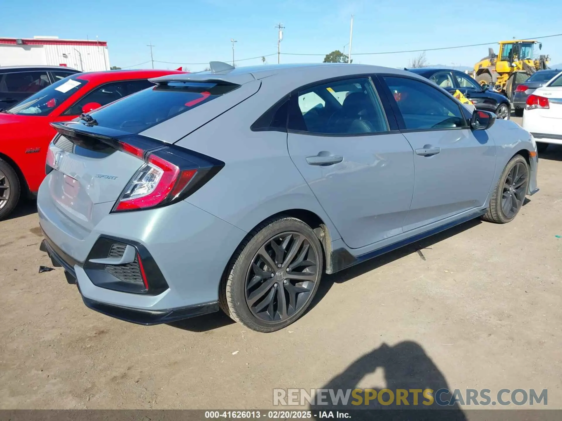 4 fotografías del automóvil dañado SHHFK7H41MU424068 HONDA CIVIC 2021