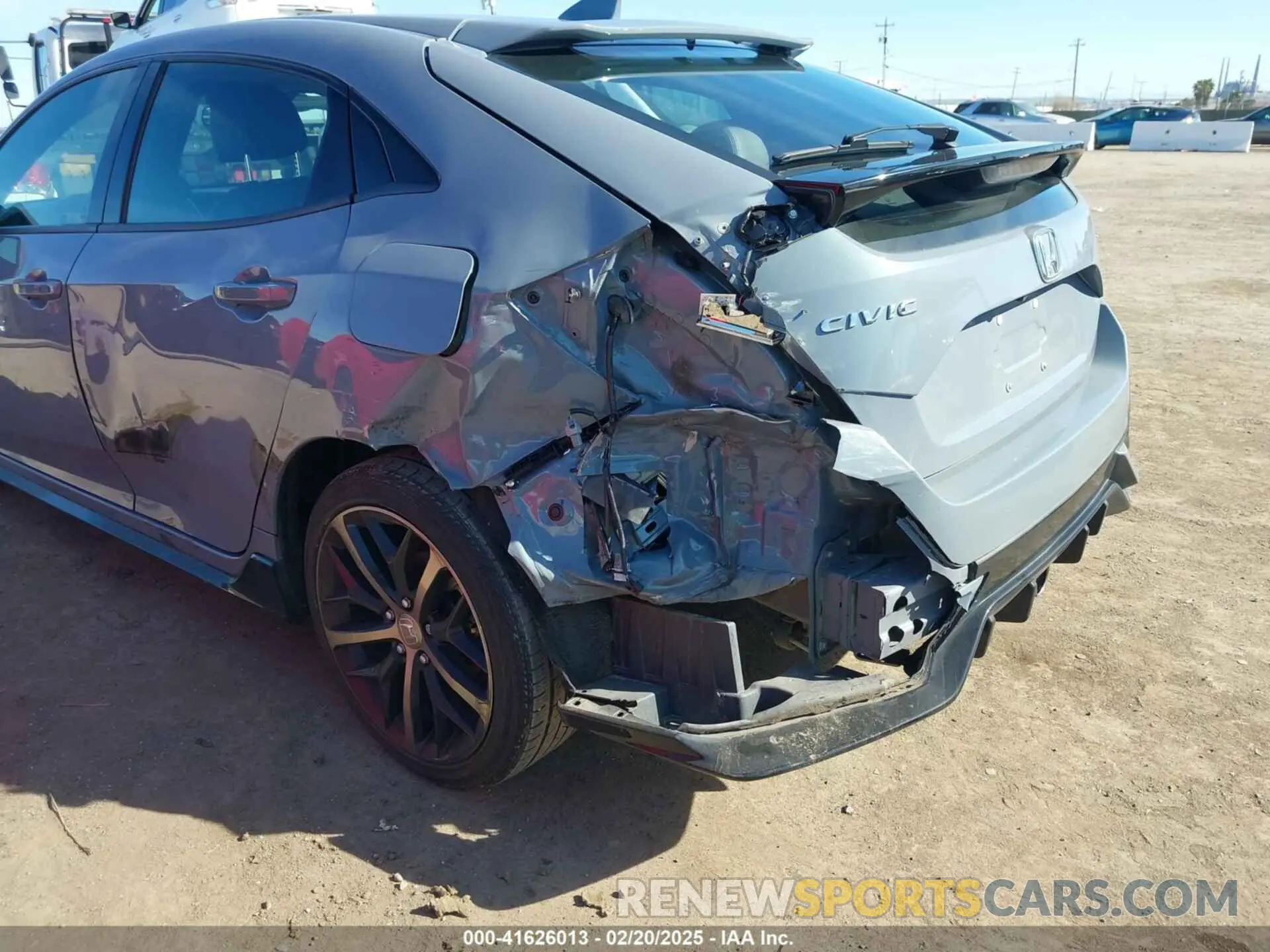 6 fotografías del automóvil dañado SHHFK7H41MU424068 HONDA CIVIC 2021