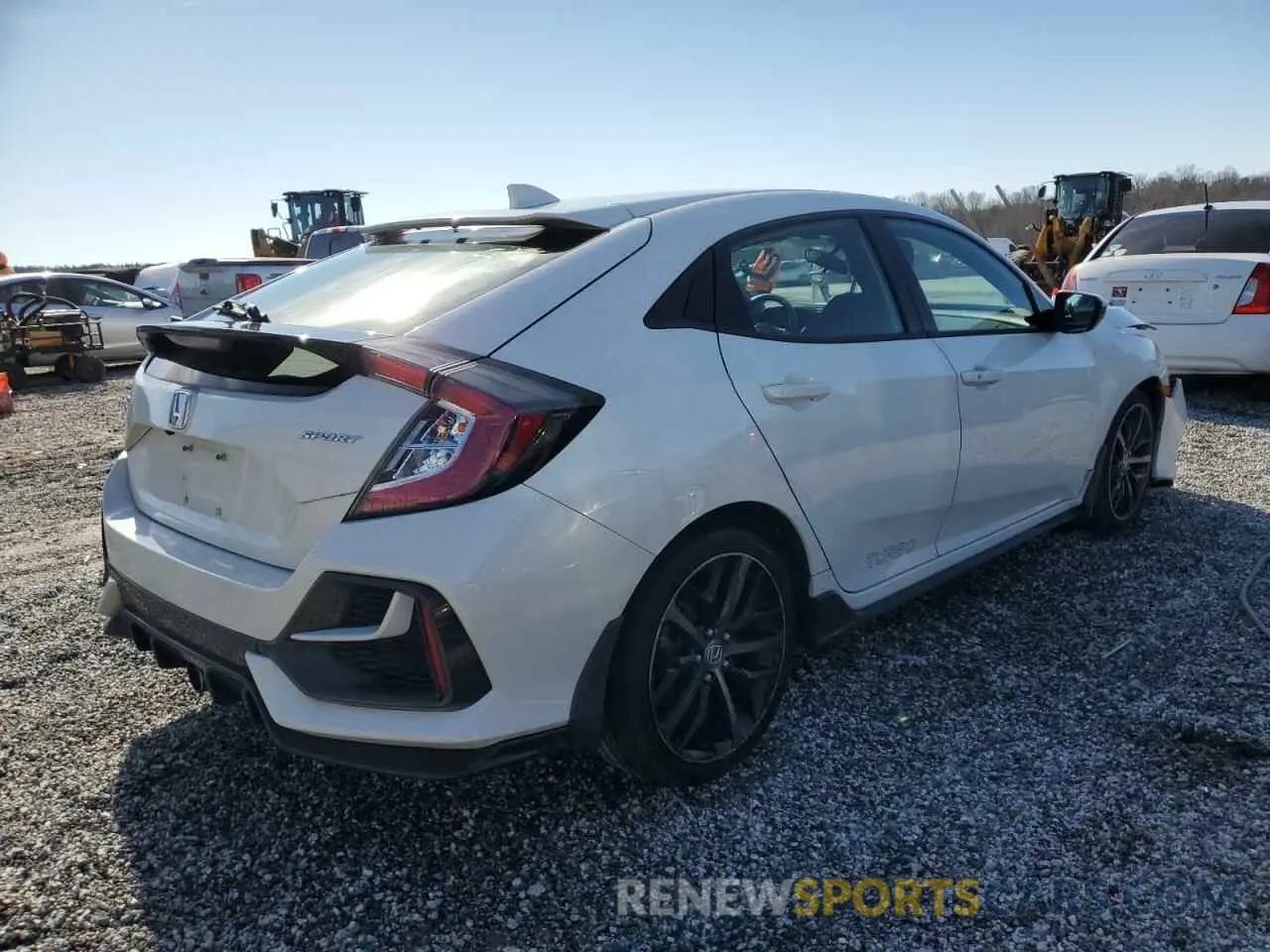 1 fotografías del automóvil dañado SHHFK7H42MU201375 HONDA CIVIC 2021