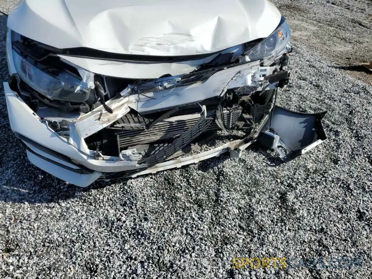 2 fotografías del automóvil dañado SHHFK7H42MU201375 HONDA CIVIC 2021