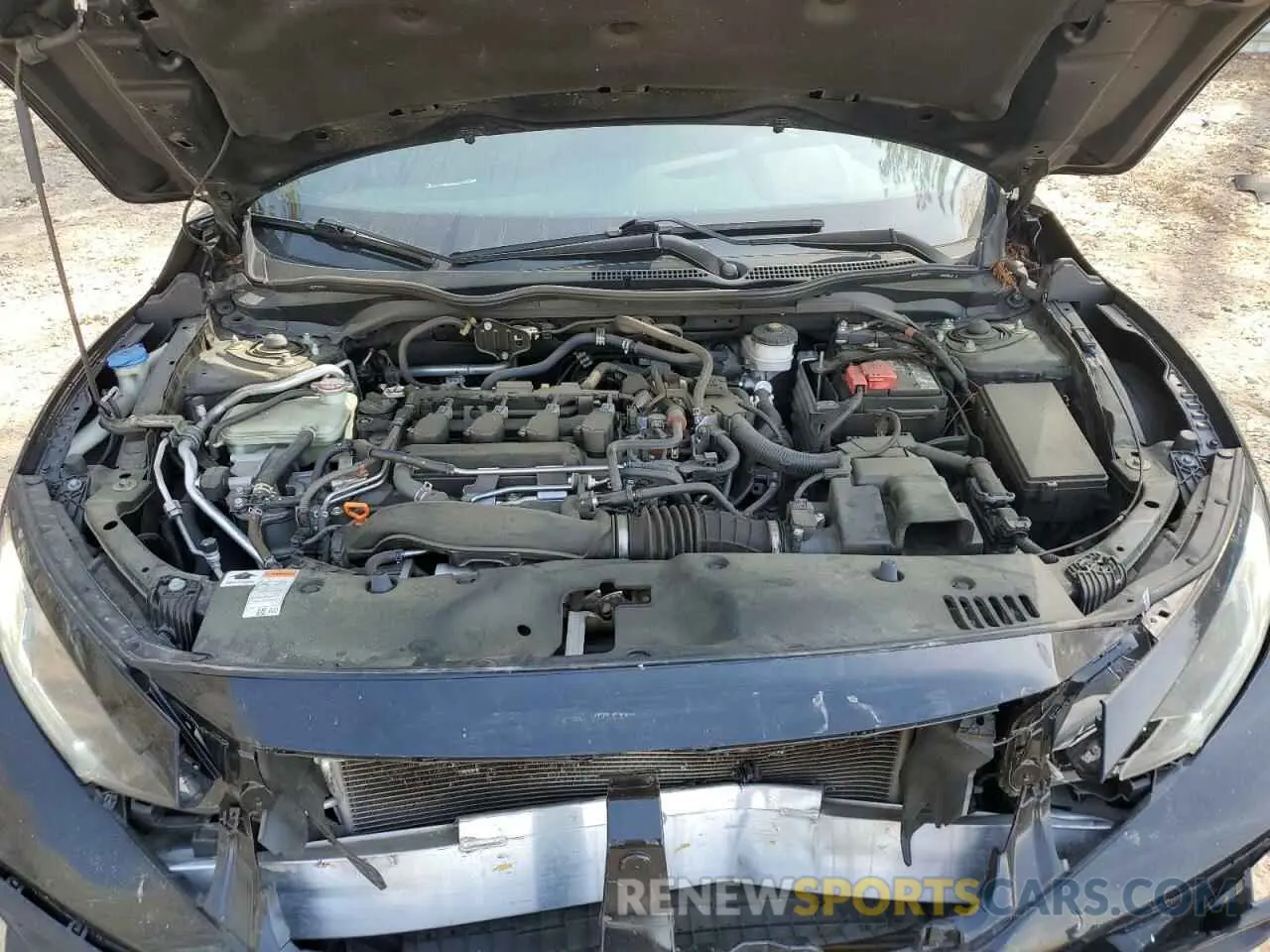 13 fotografías del automóvil dañado SHHFK7H42MU204230 HONDA CIVIC 2021