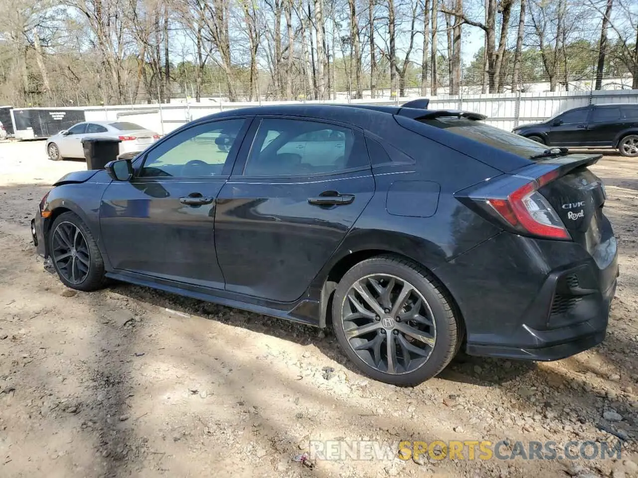 2 fotografías del automóvil dañado SHHFK7H42MU204230 HONDA CIVIC 2021
