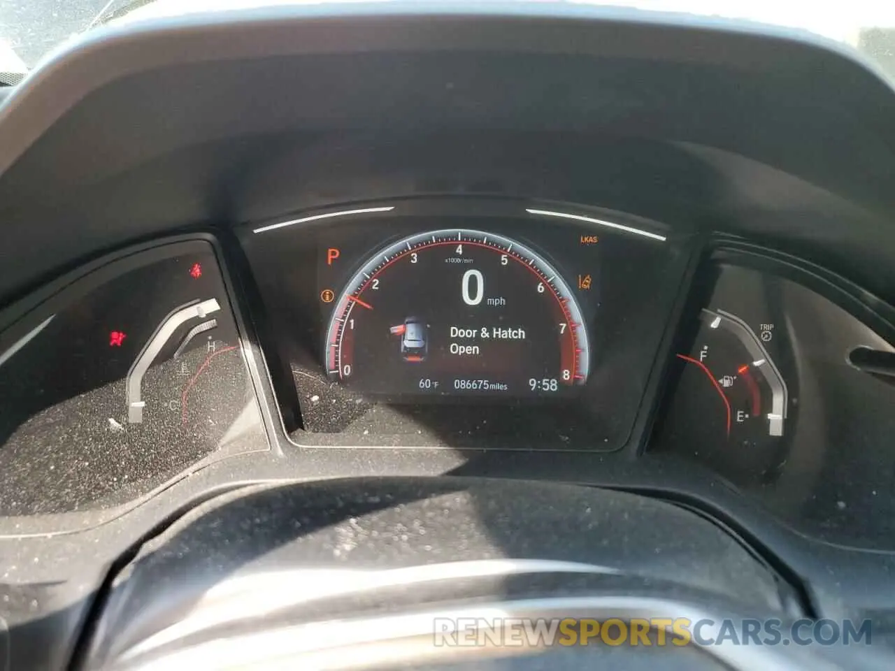 9 fotografías del automóvil dañado SHHFK7H42MU204230 HONDA CIVIC 2021