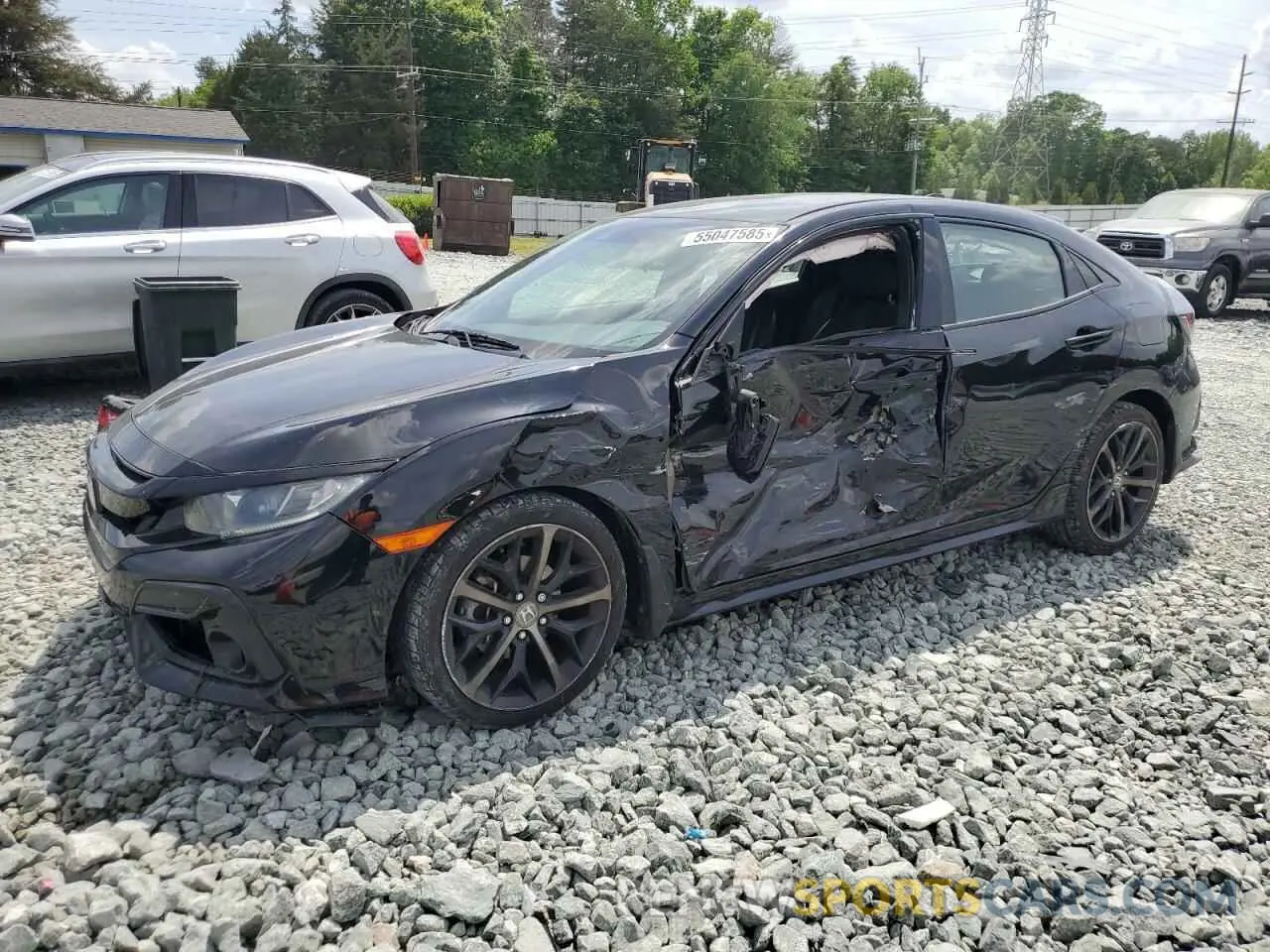1 fotografías del automóvil dañado SHHFK7H42MU205698 HONDA CIVIC 2021