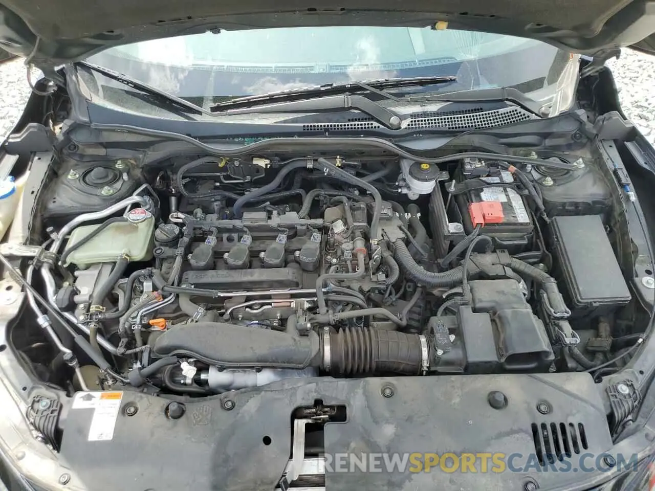 11 fotografías del automóvil dañado SHHFK7H42MU205698 HONDA CIVIC 2021
