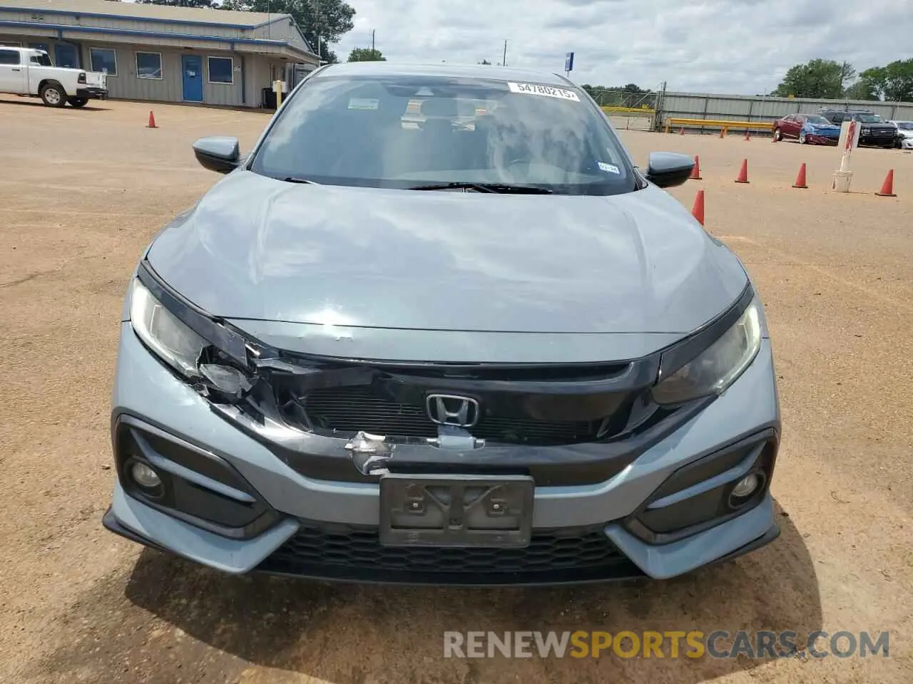 5 fotografías del automóvil dañado SHHFK7H42MU211162 HONDA CIVIC 2021