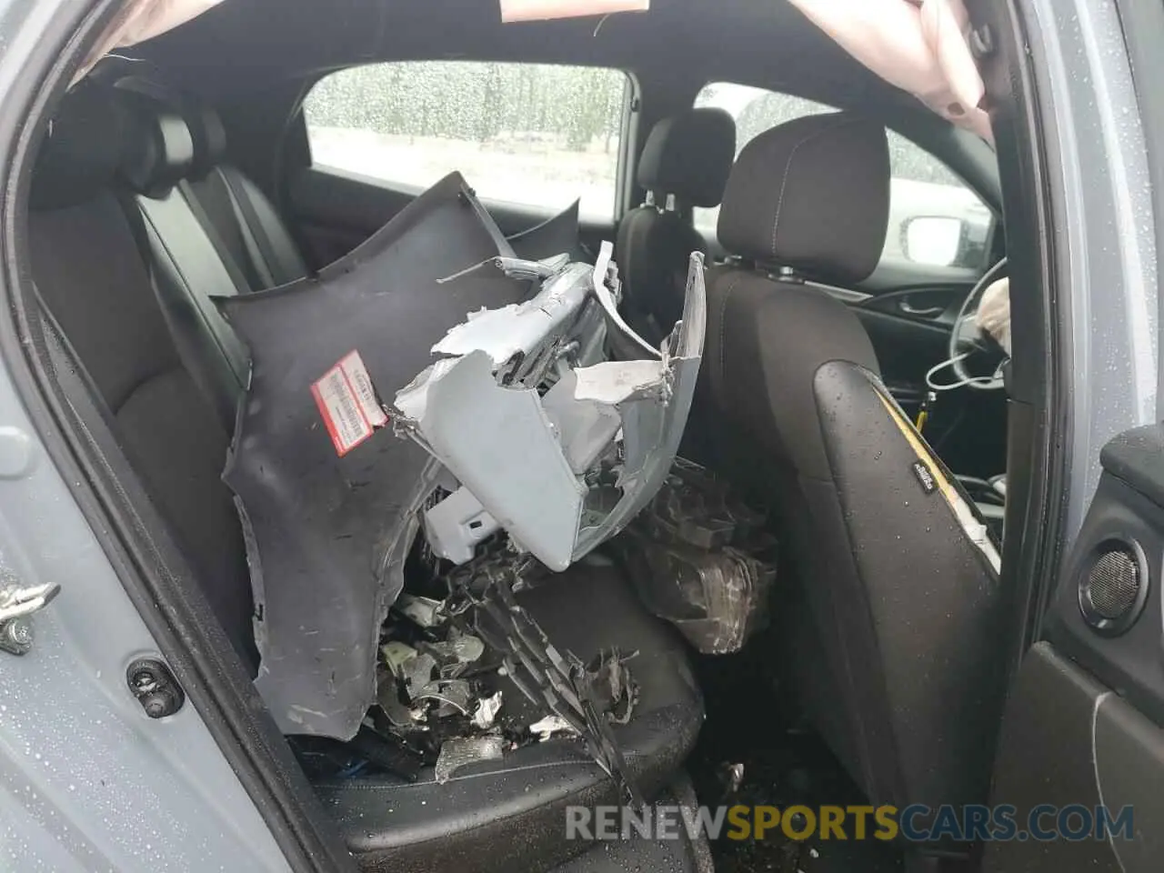 10 fotografías del automóvil dañado SHHFK7H42MU221769 HONDA CIVIC 2021