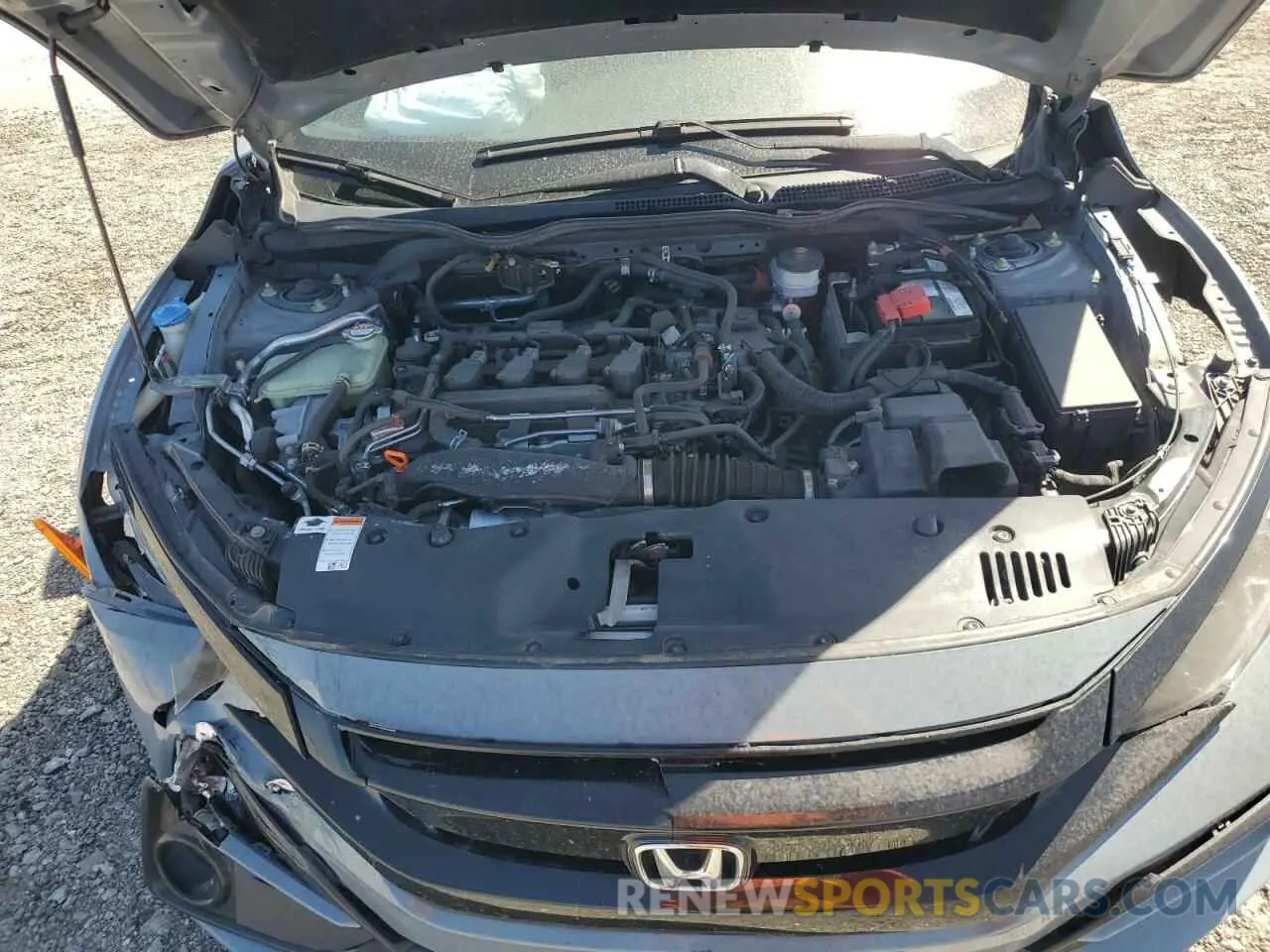 11 fotografías del automóvil dañado SHHFK7H42MU225644 HONDA CIVIC 2021