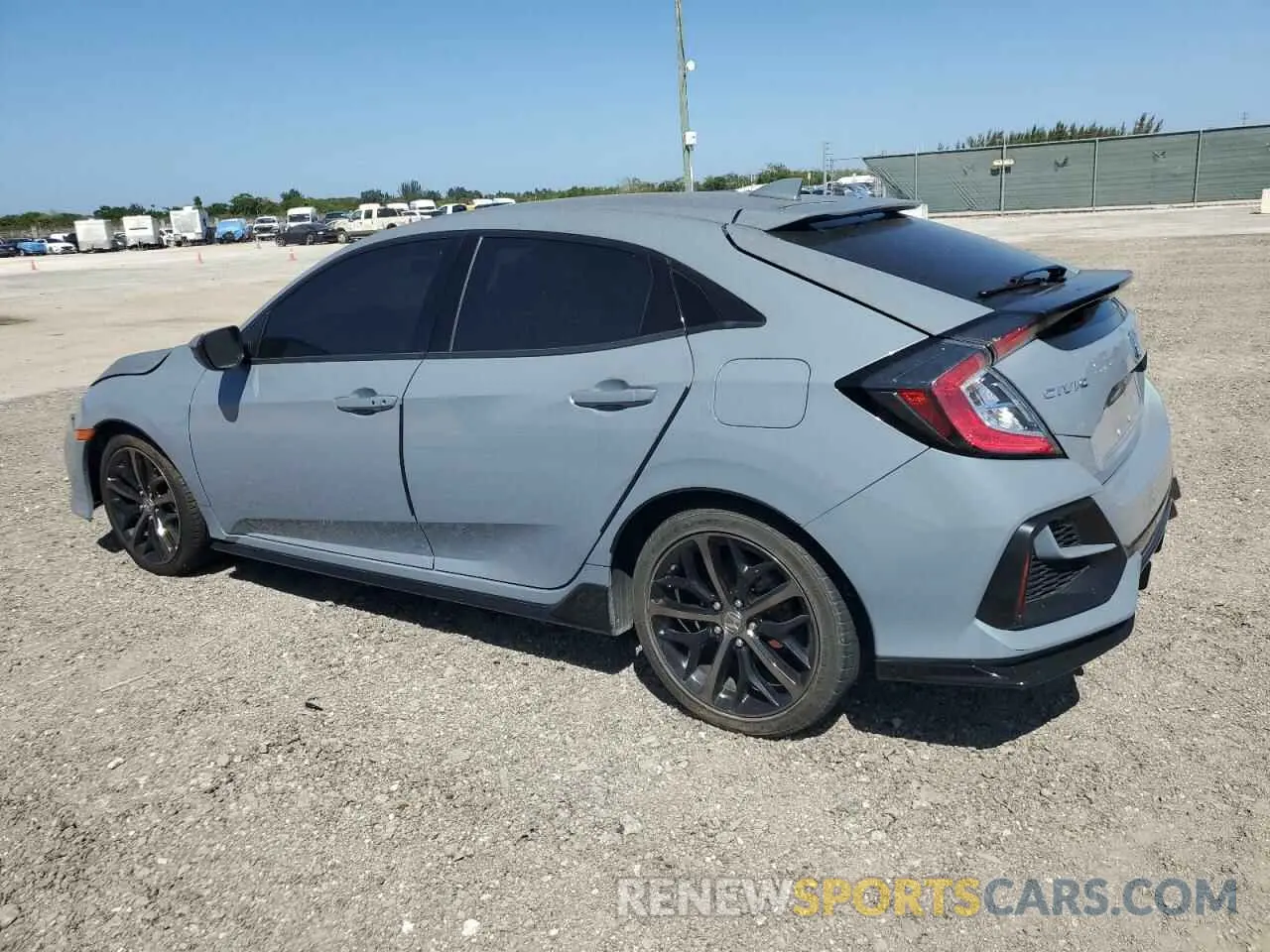 2 fotografías del automóvil dañado SHHFK7H42MU225644 HONDA CIVIC 2021