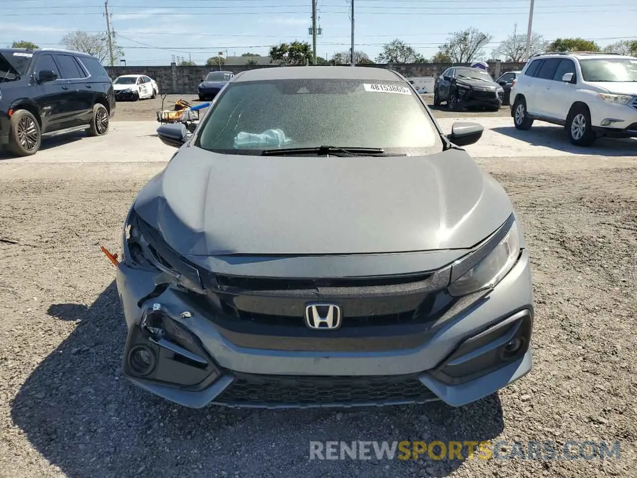 5 fotografías del automóvil dañado SHHFK7H42MU225644 HONDA CIVIC 2021