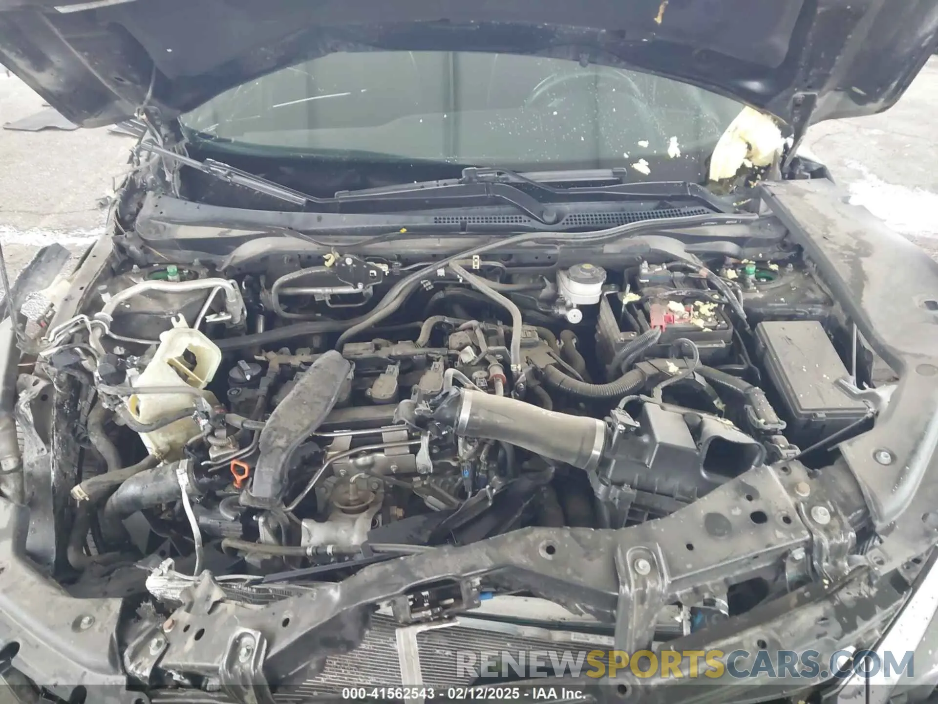 10 fotografías del automóvil dañado SHHFK7H42MU412995 HONDA CIVIC 2021