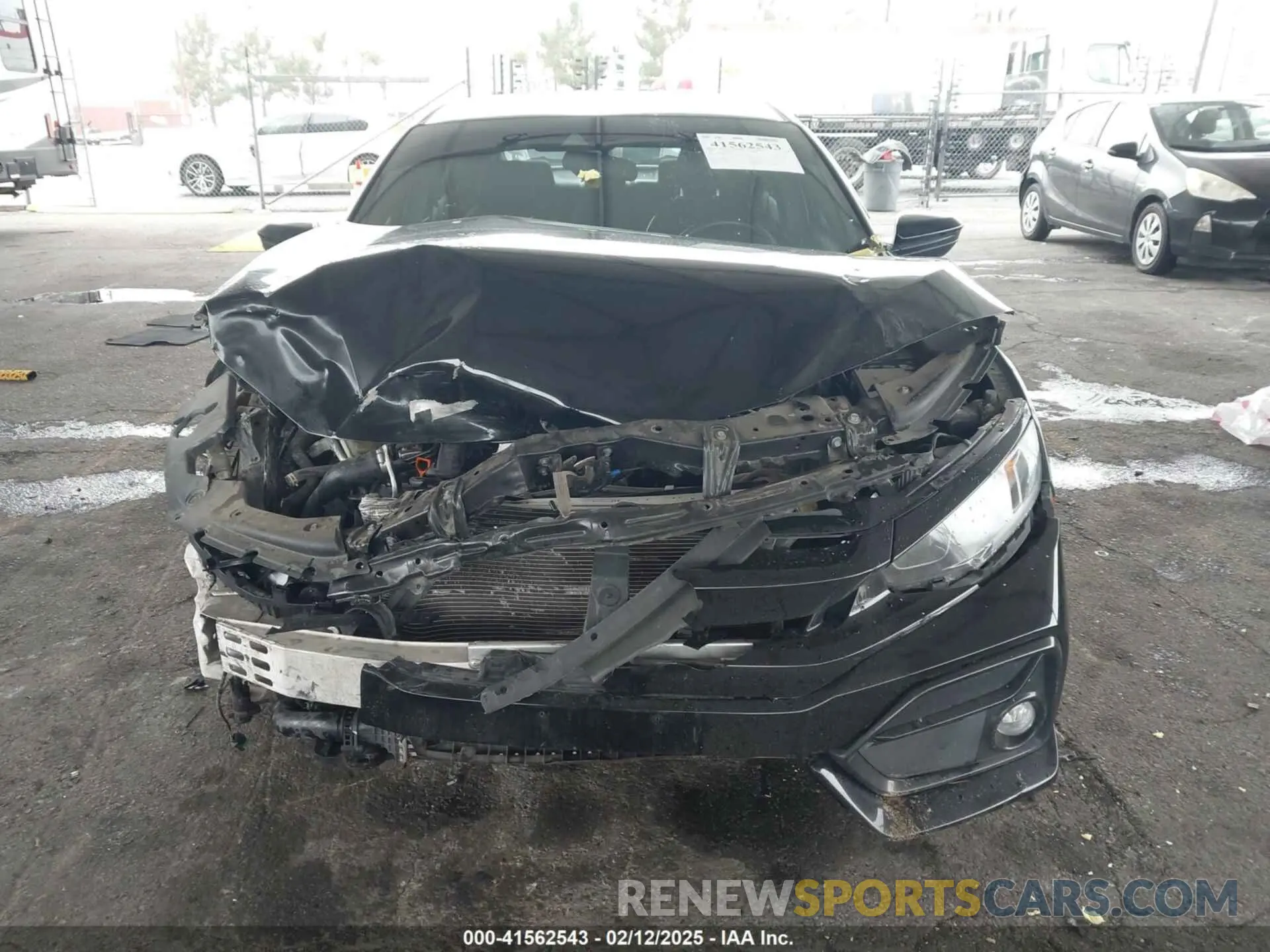12 fotografías del automóvil dañado SHHFK7H42MU412995 HONDA CIVIC 2021