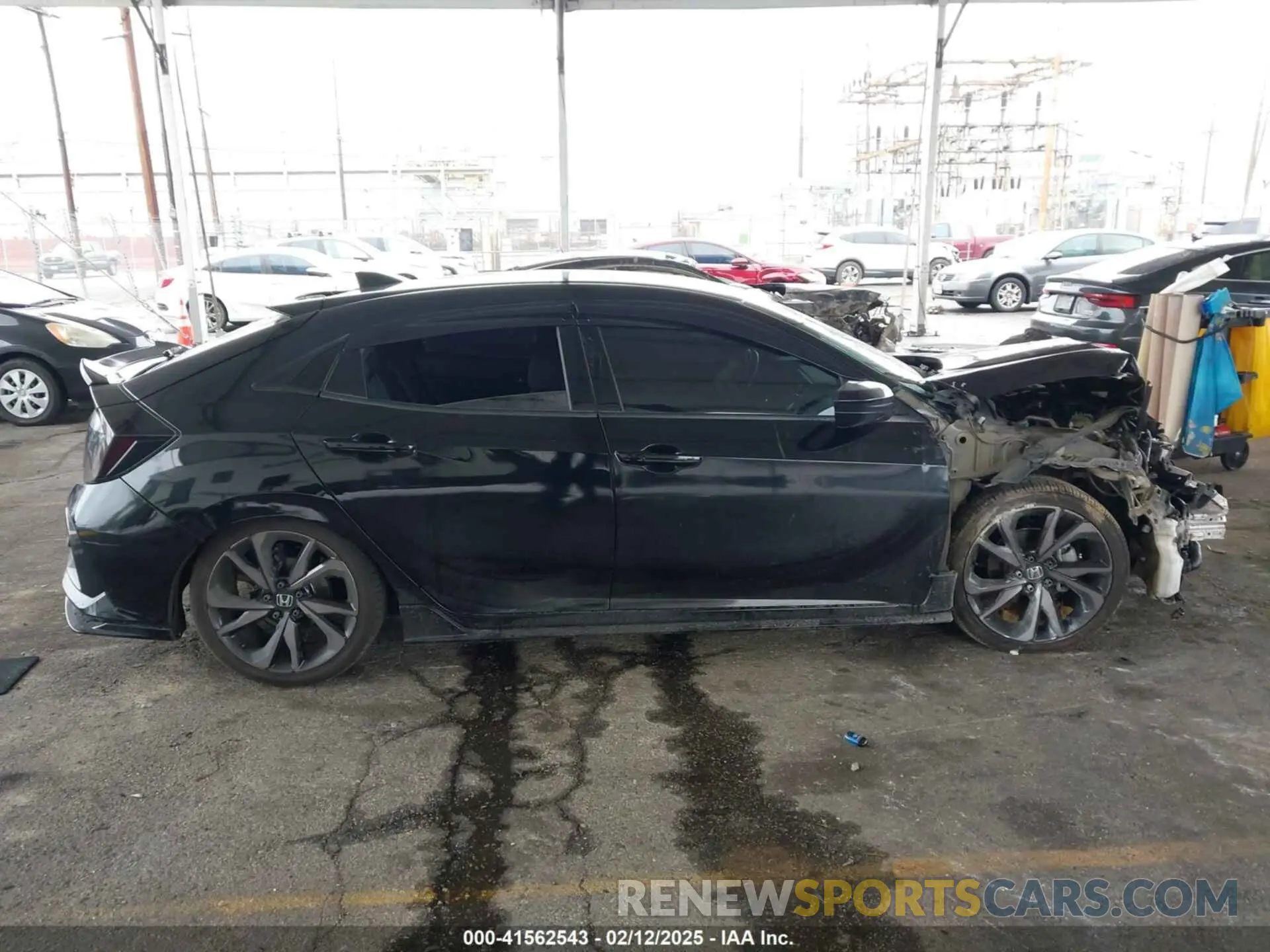 13 fotografías del automóvil dañado SHHFK7H42MU412995 HONDA CIVIC 2021