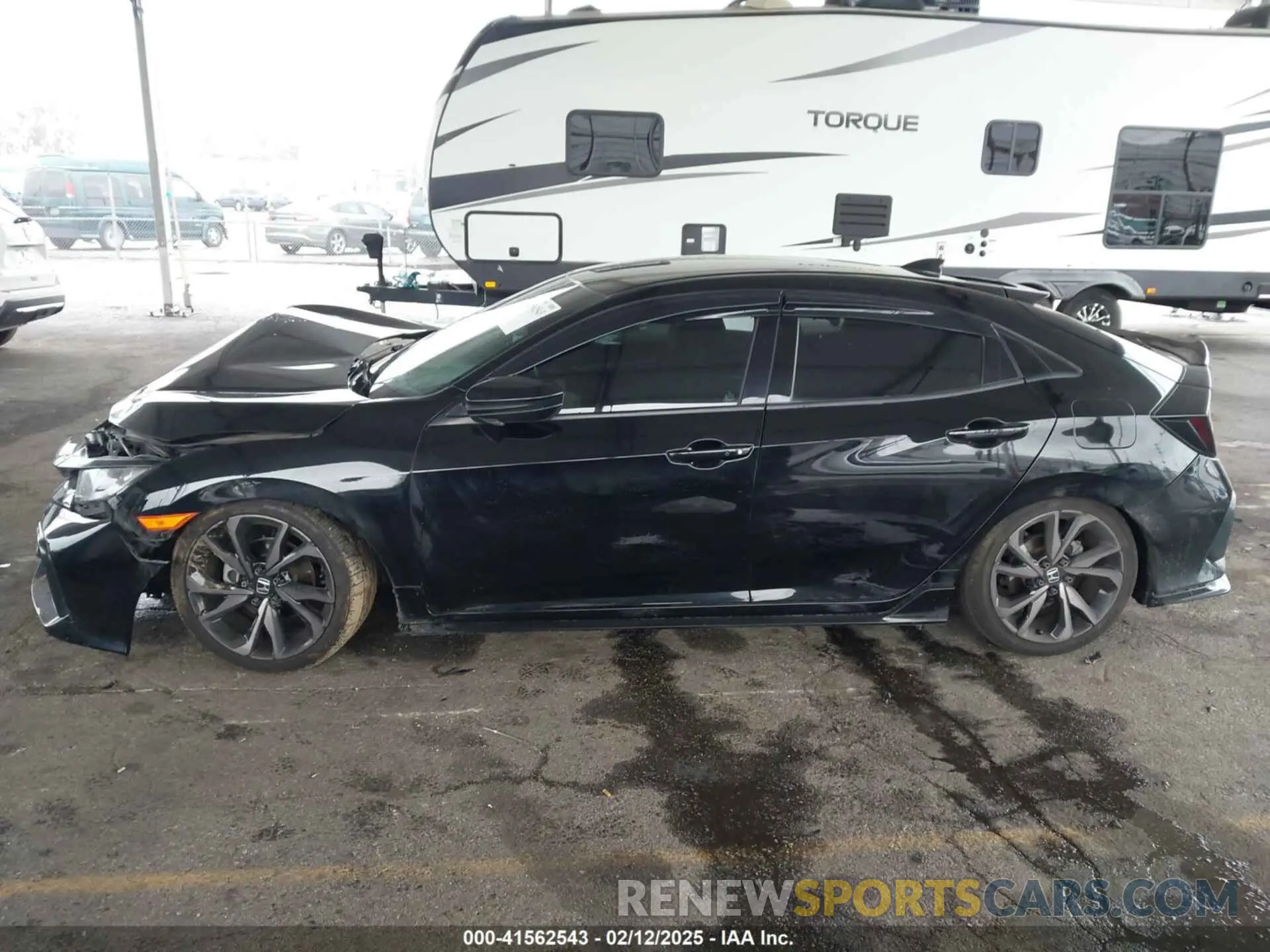 14 fotografías del automóvil dañado SHHFK7H42MU412995 HONDA CIVIC 2021