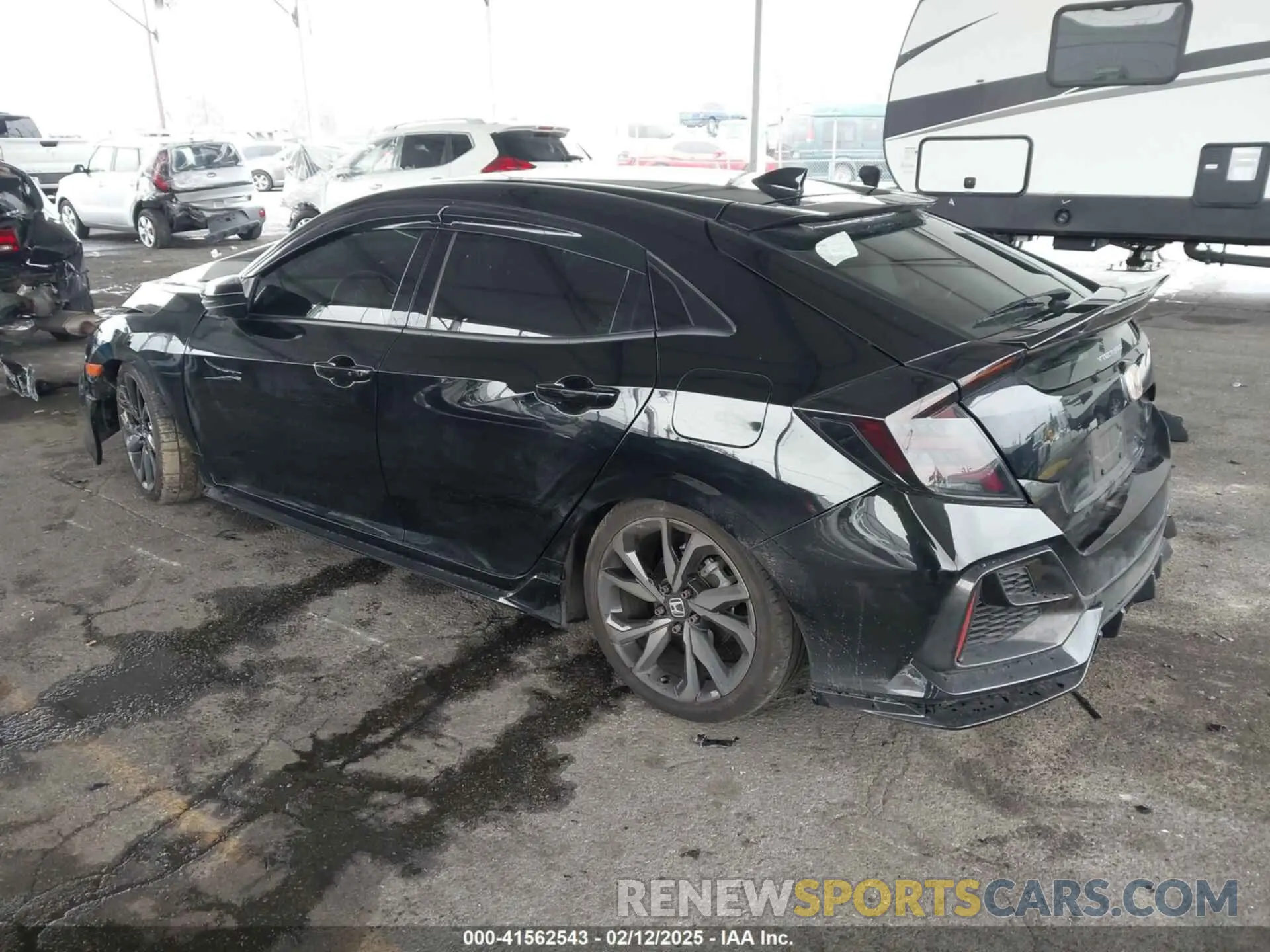 3 fotografías del automóvil dañado SHHFK7H42MU412995 HONDA CIVIC 2021
