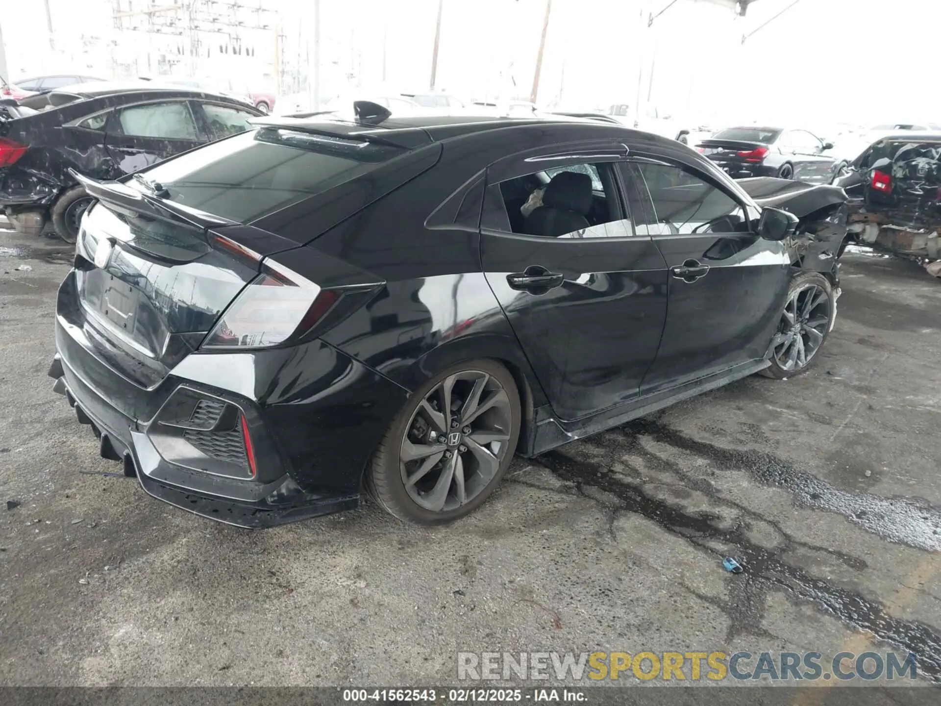 4 fotografías del automóvil dañado SHHFK7H42MU412995 HONDA CIVIC 2021