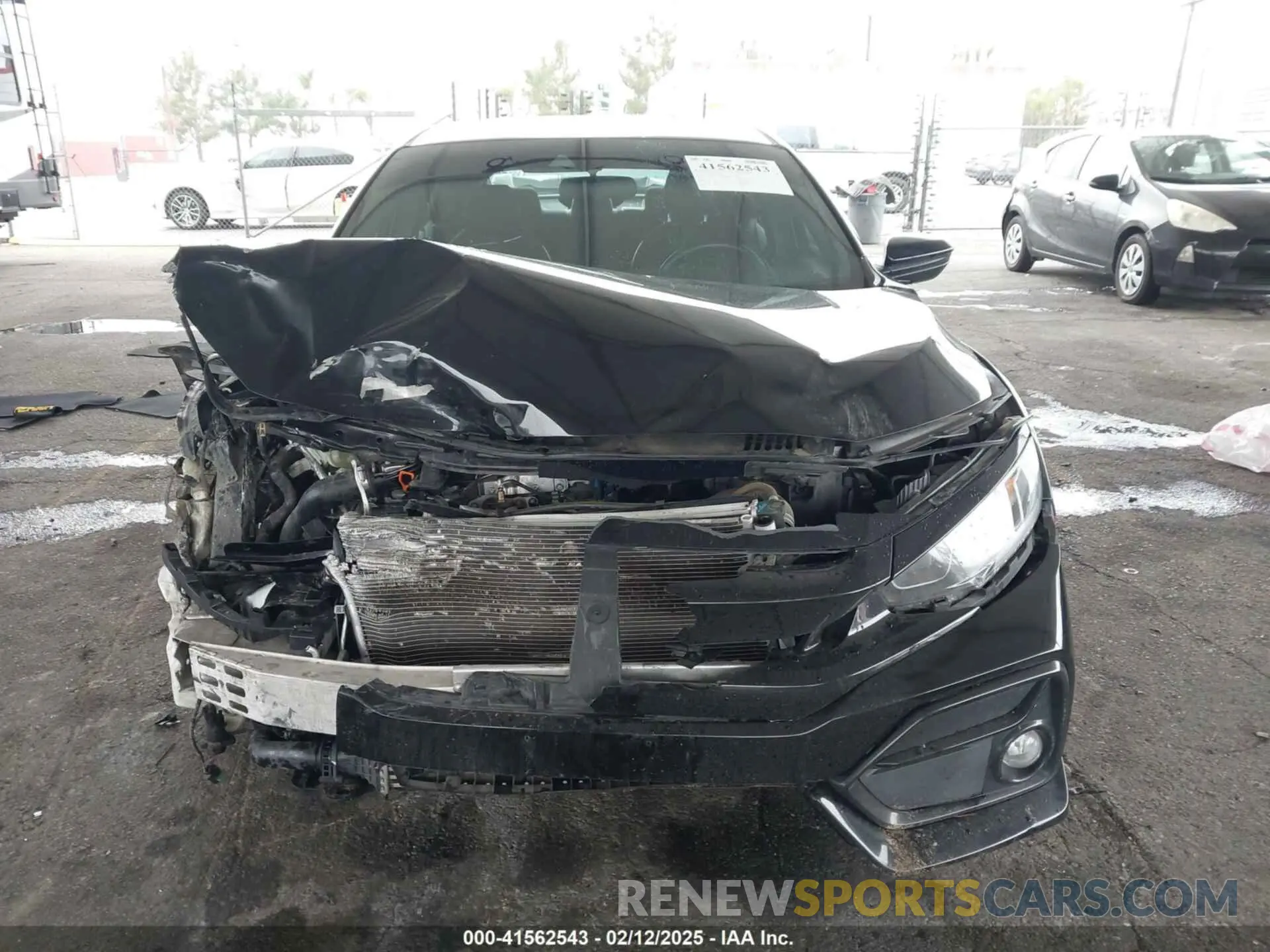 6 fotografías del automóvil dañado SHHFK7H42MU412995 HONDA CIVIC 2021