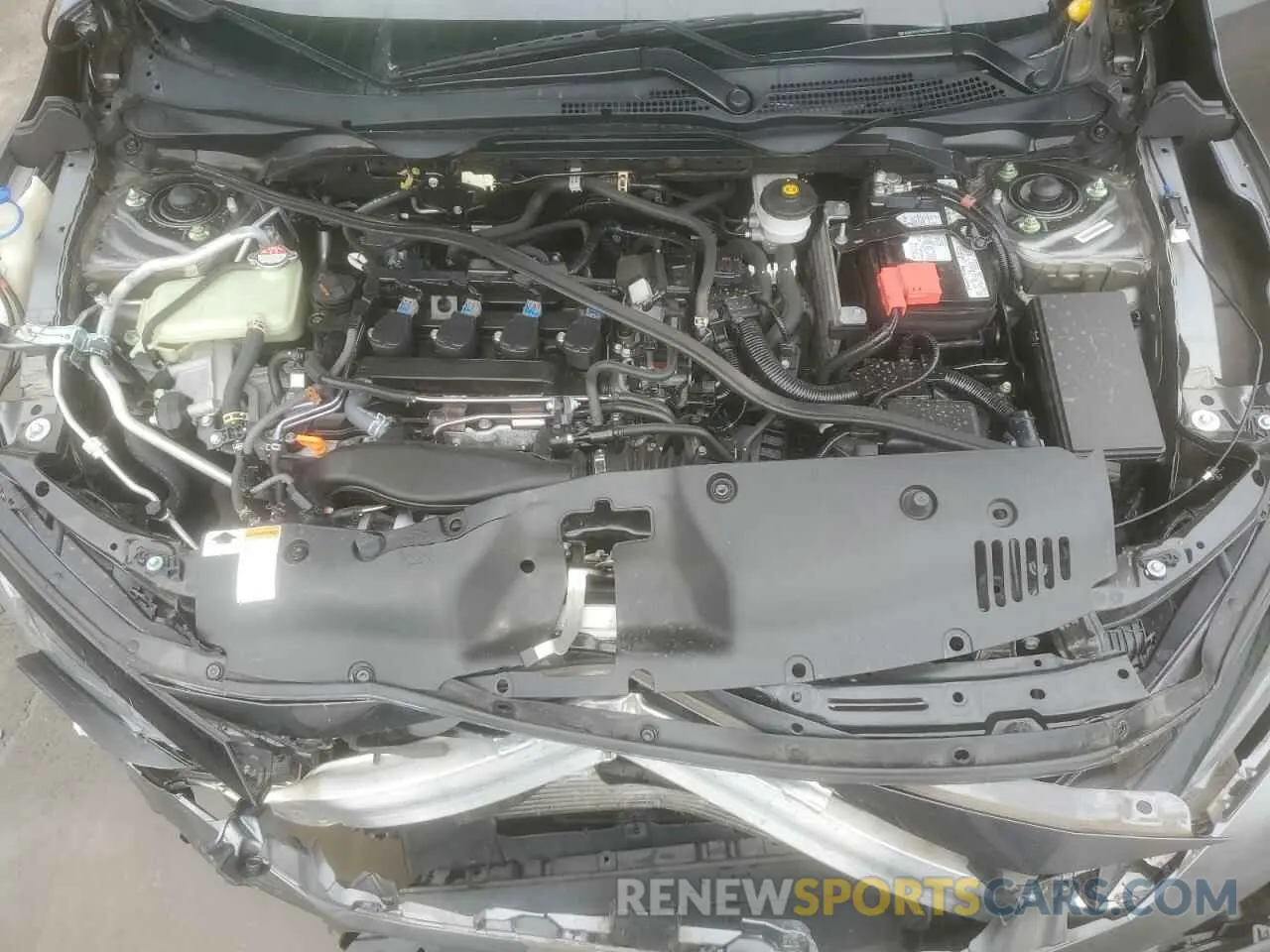 12 fotografías del automóvil dañado SHHFK7H42MU418974 HONDA CIVIC 2021