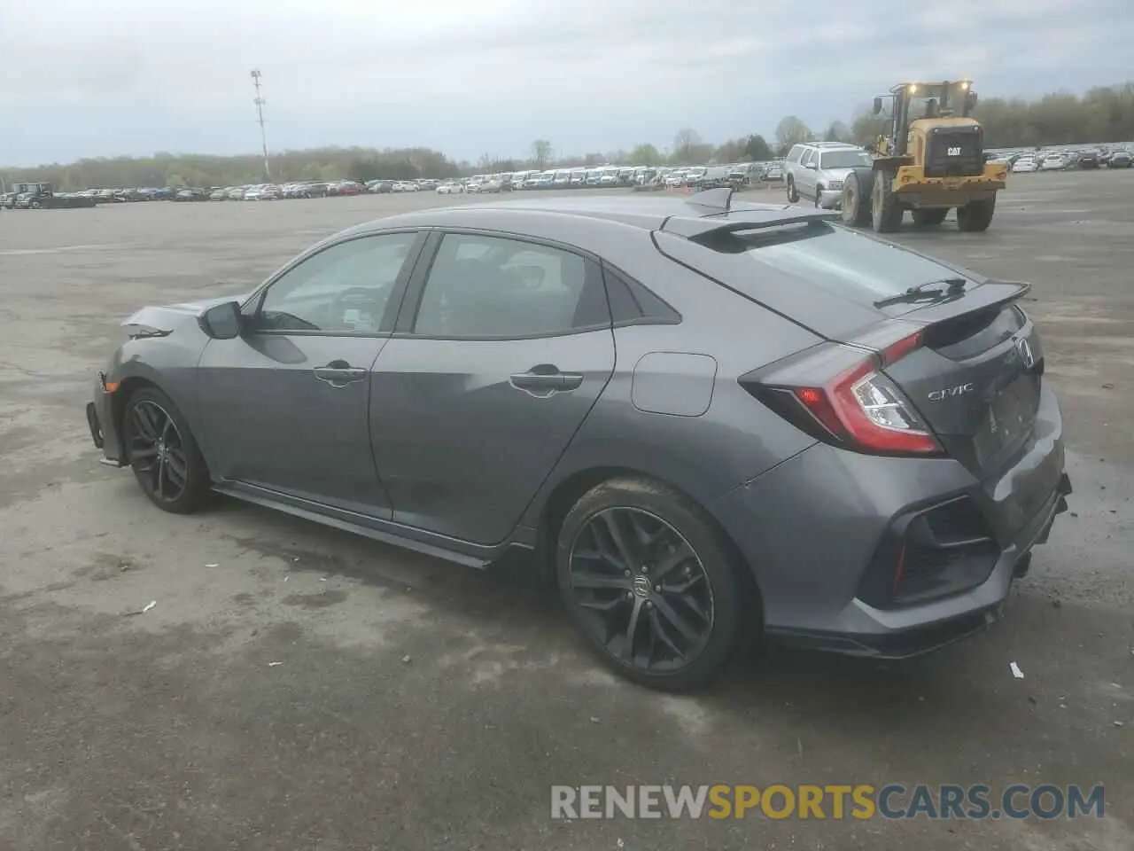 2 fotografías del automóvil dañado SHHFK7H42MU418974 HONDA CIVIC 2021