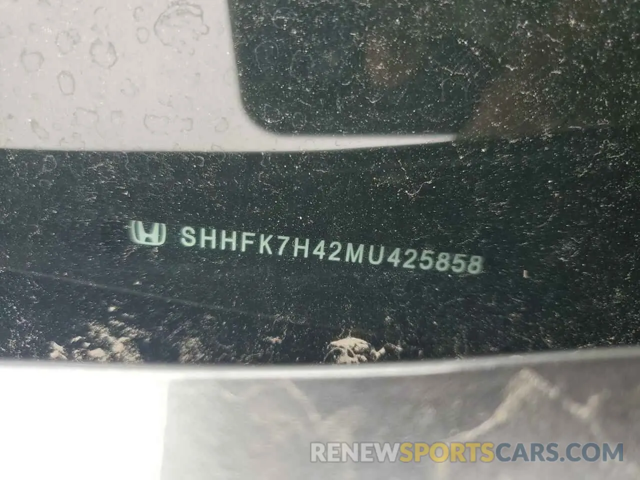 12 fotografías del automóvil dañado SHHFK7H42MU425858 HONDA CIVIC 2021