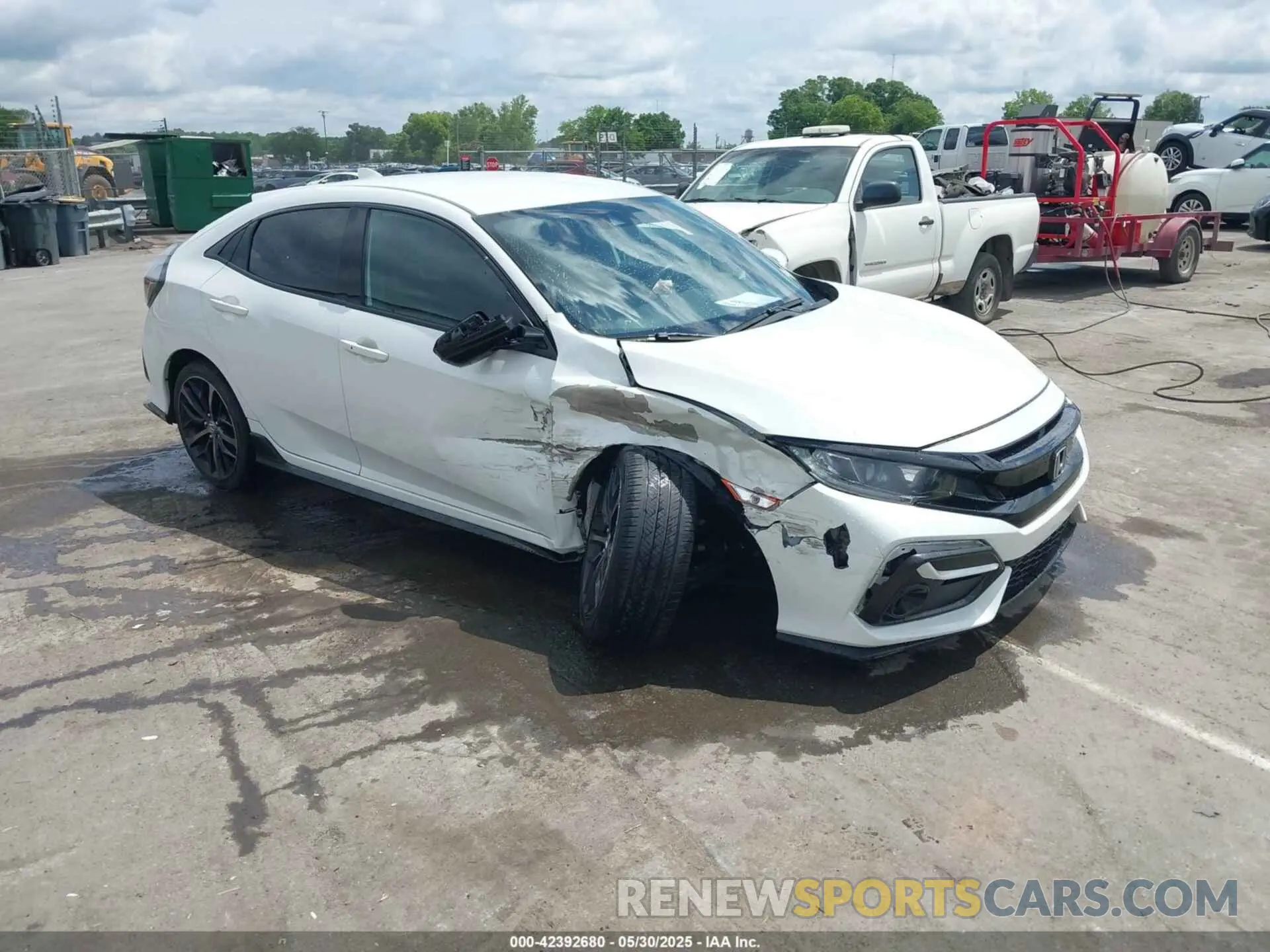 1 fotografías del automóvil dañado SHHFK7H43MU204589 HONDA CIVIC 2021
