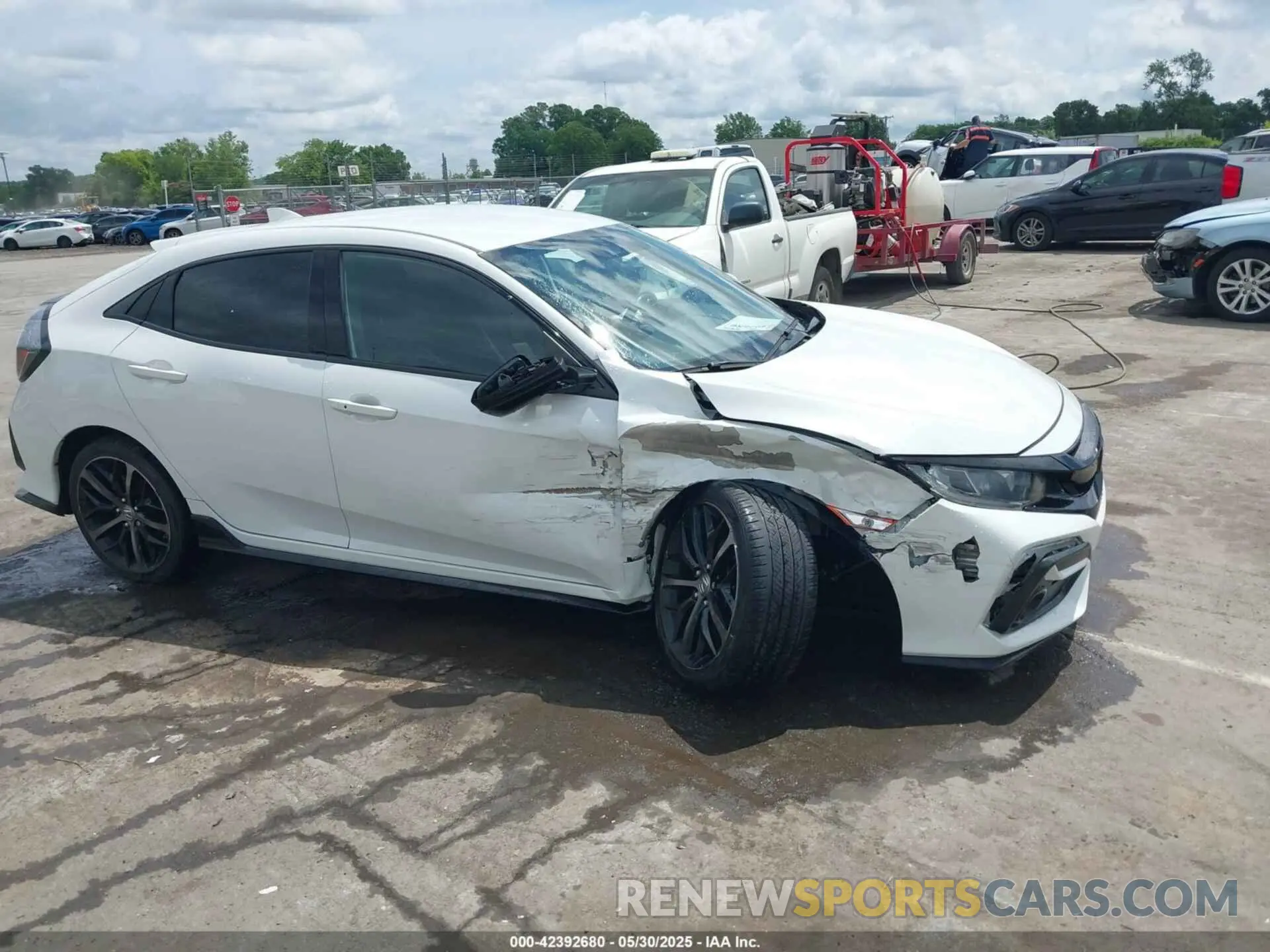 13 fotografías del automóvil dañado SHHFK7H43MU204589 HONDA CIVIC 2021