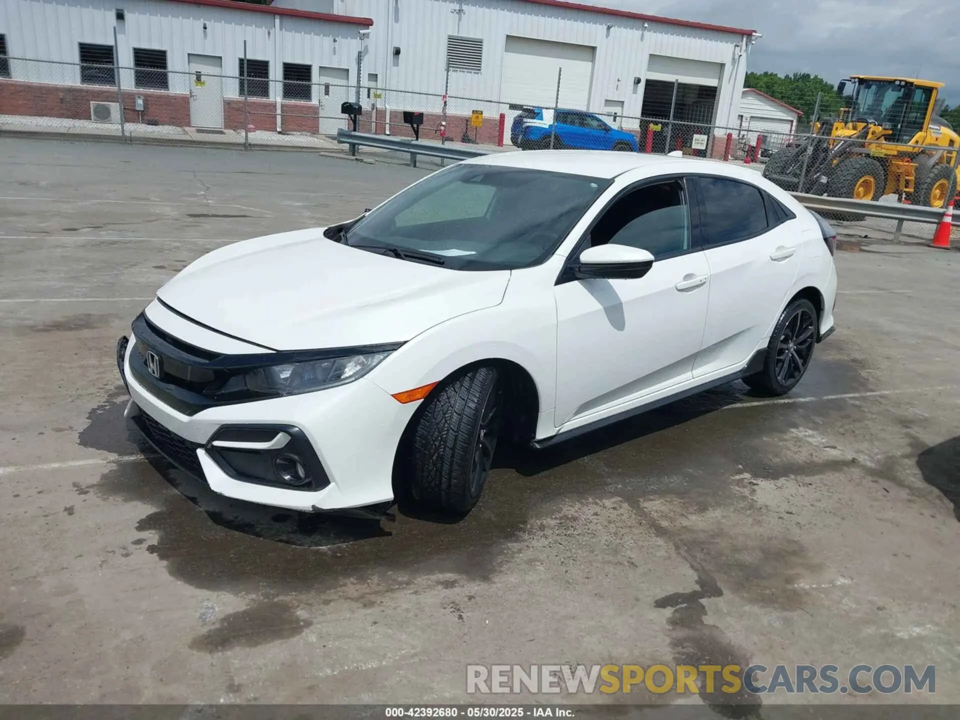 2 fotografías del automóvil dañado SHHFK7H43MU204589 HONDA CIVIC 2021