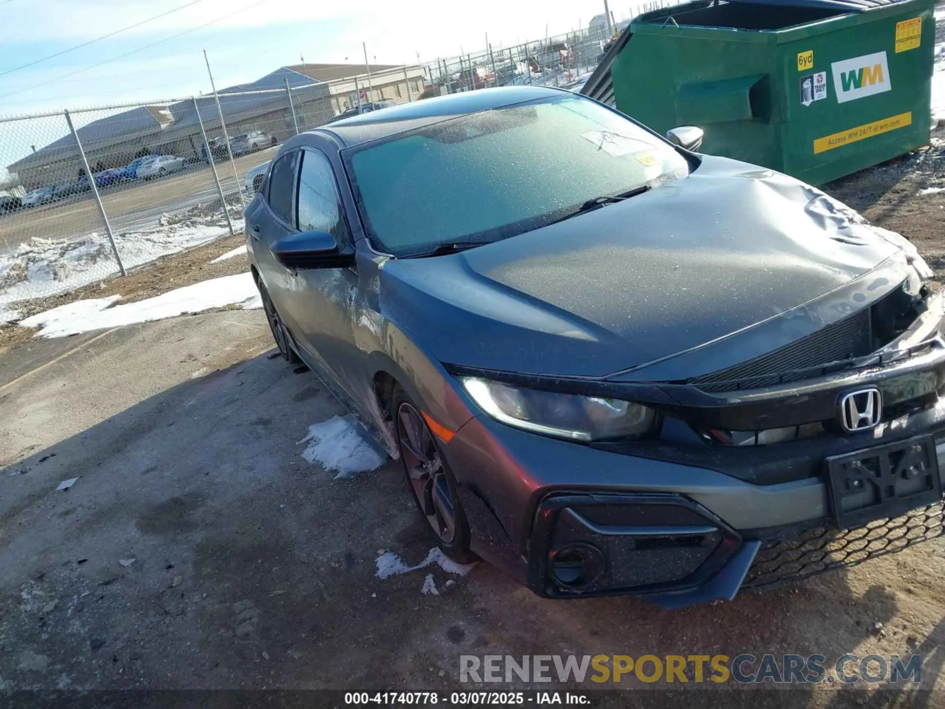 1 fotografías del automóvil dañado SHHFK7H43MU205371 HONDA CIVIC 2021