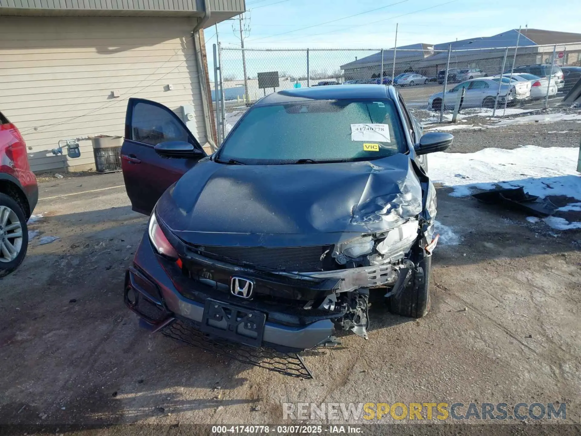 12 fotografías del automóvil dañado SHHFK7H43MU205371 HONDA CIVIC 2021