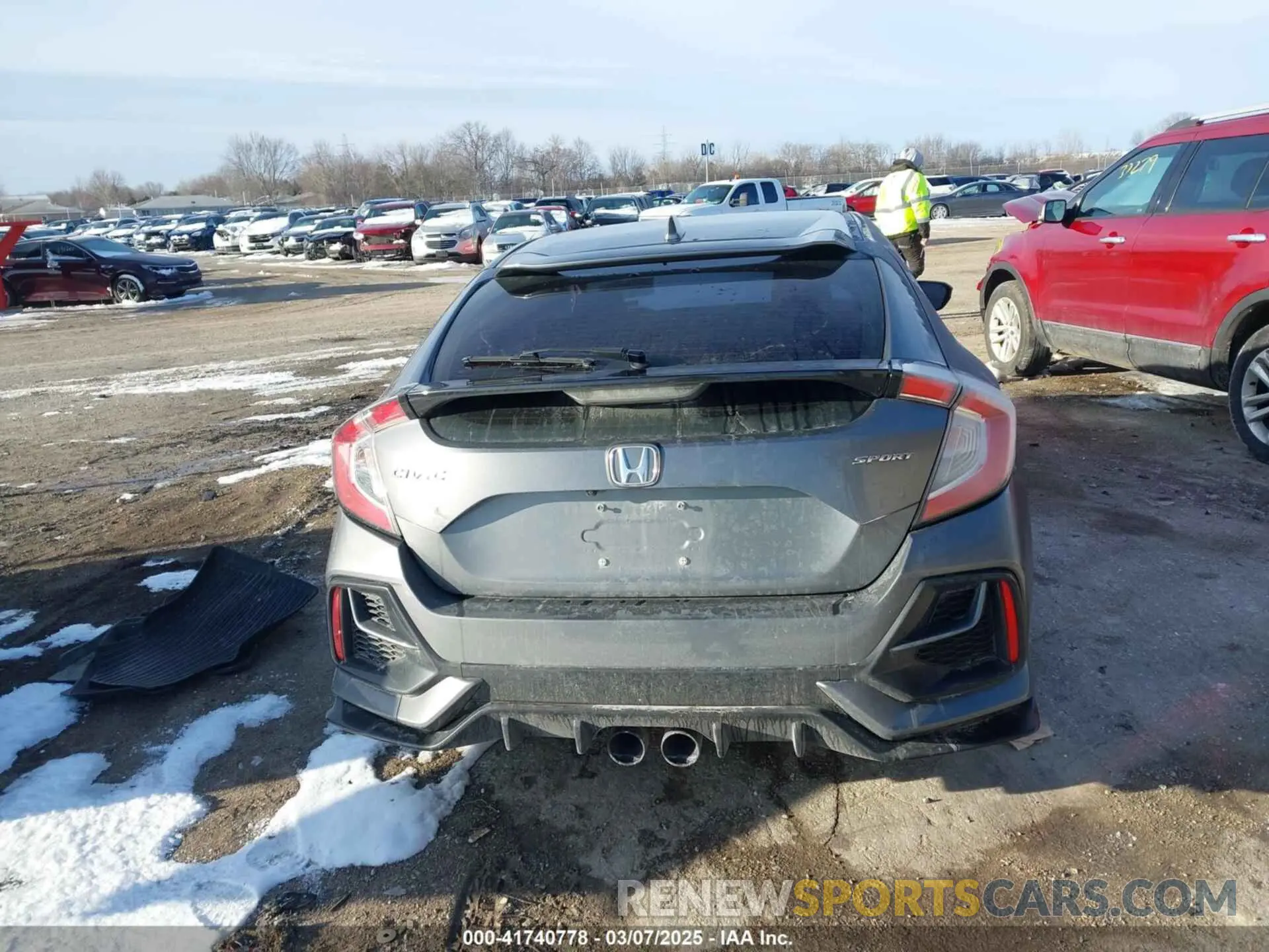 16 fotografías del automóvil dañado SHHFK7H43MU205371 HONDA CIVIC 2021