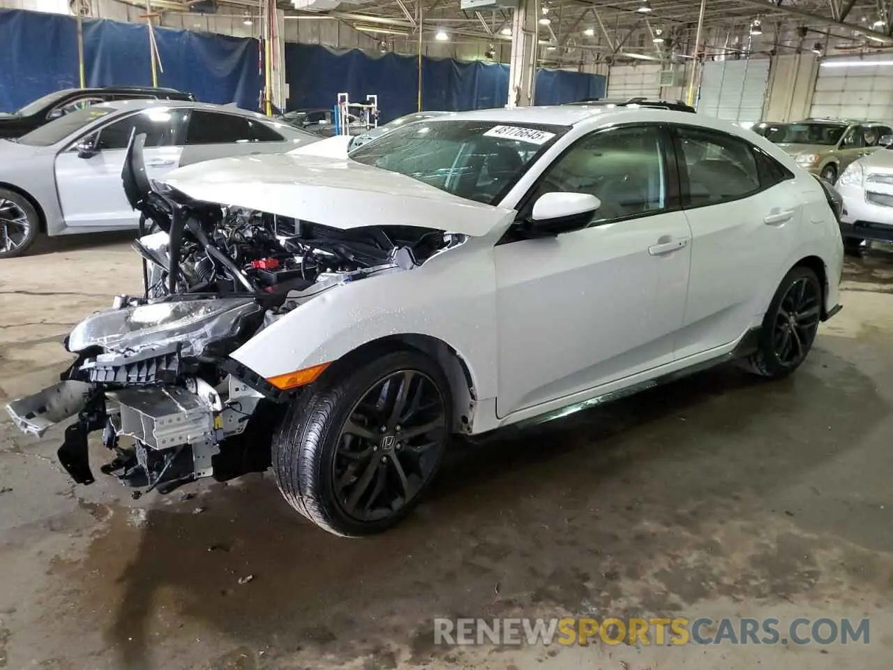 1 fotografías del automóvil dañado SHHFK7H43MU212420 HONDA CIVIC 2021