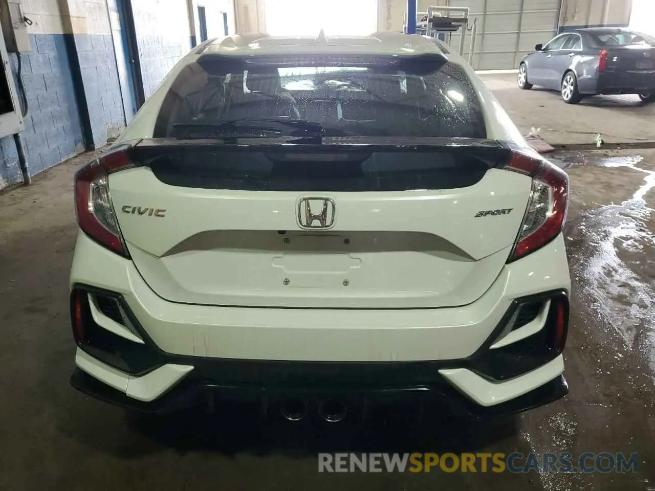 6 fotografías del automóvil dañado SHHFK7H43MU212420 HONDA CIVIC 2021