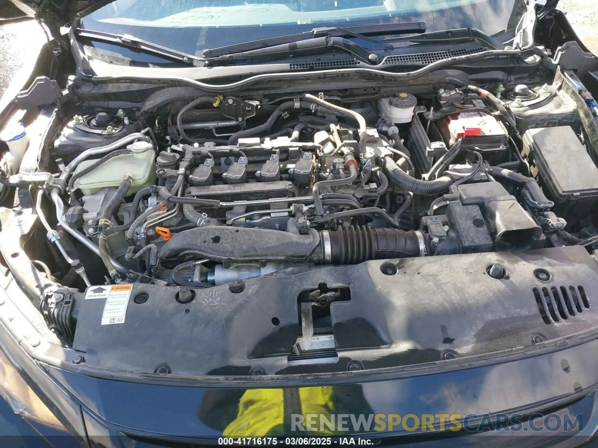 10 fotografías del automóvil dañado SHHFK7H43MU222185 HONDA CIVIC 2021