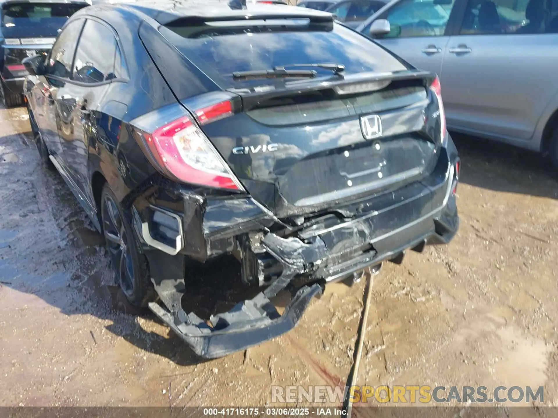 3 fotografías del automóvil dañado SHHFK7H43MU222185 HONDA CIVIC 2021