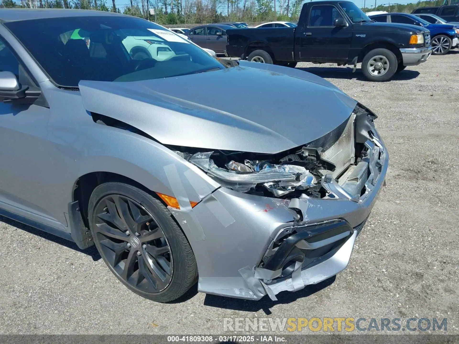 19 fotografías del automóvil dañado SHHFK7H43MU232389 HONDA CIVIC 2021