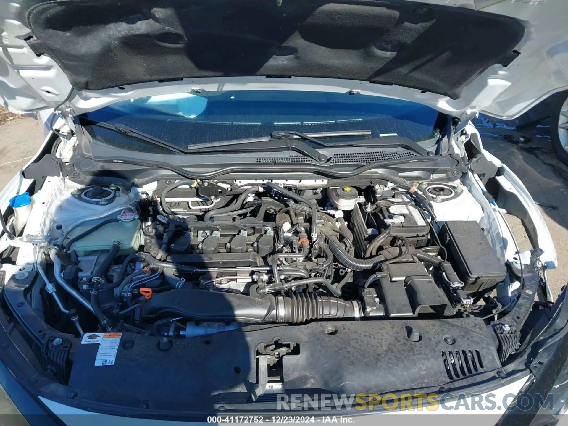 10 fotografías del automóvil dañado SHHFK7H43MU417963 HONDA CIVIC 2021