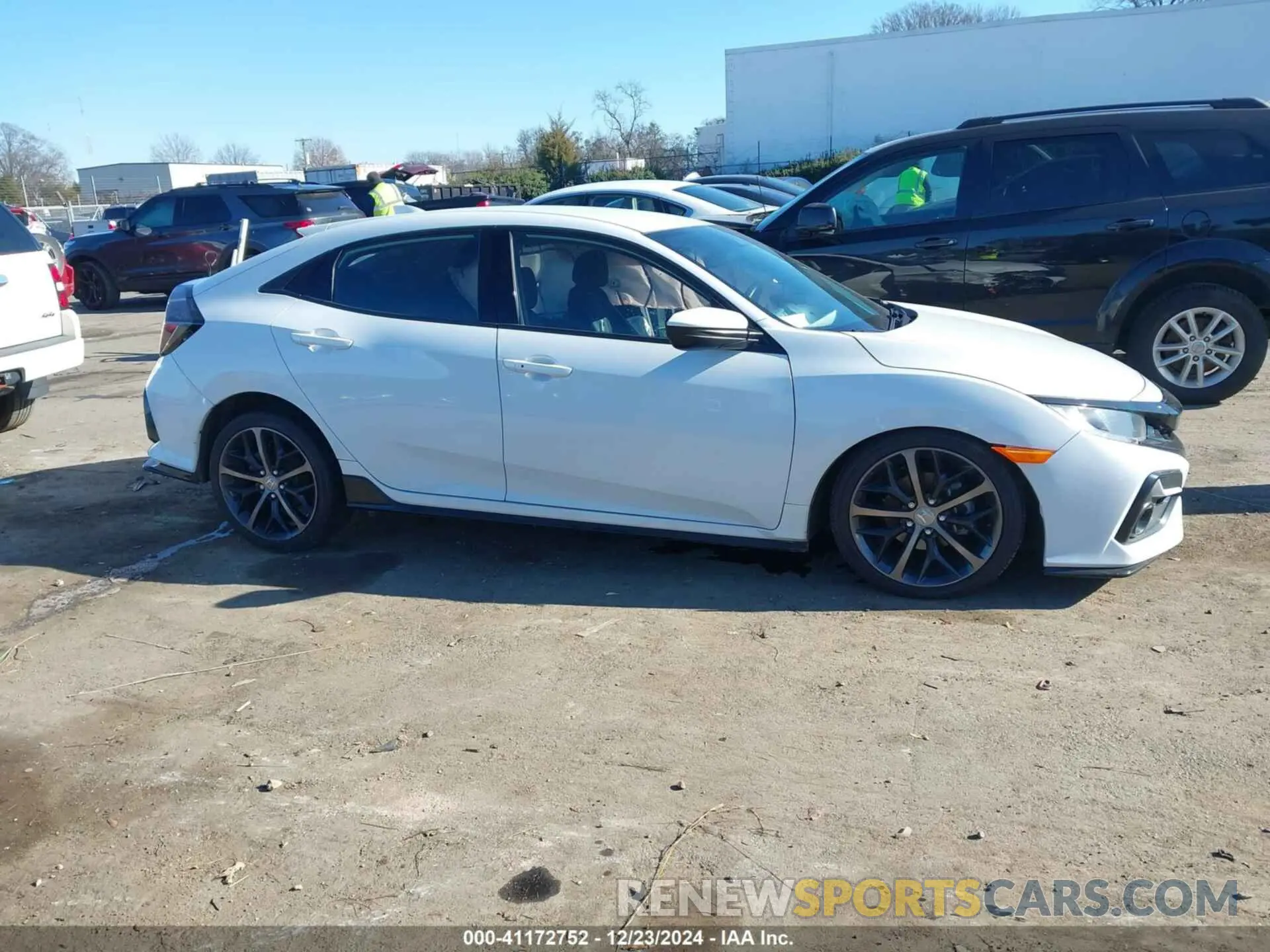14 fotografías del automóvil dañado SHHFK7H43MU417963 HONDA CIVIC 2021